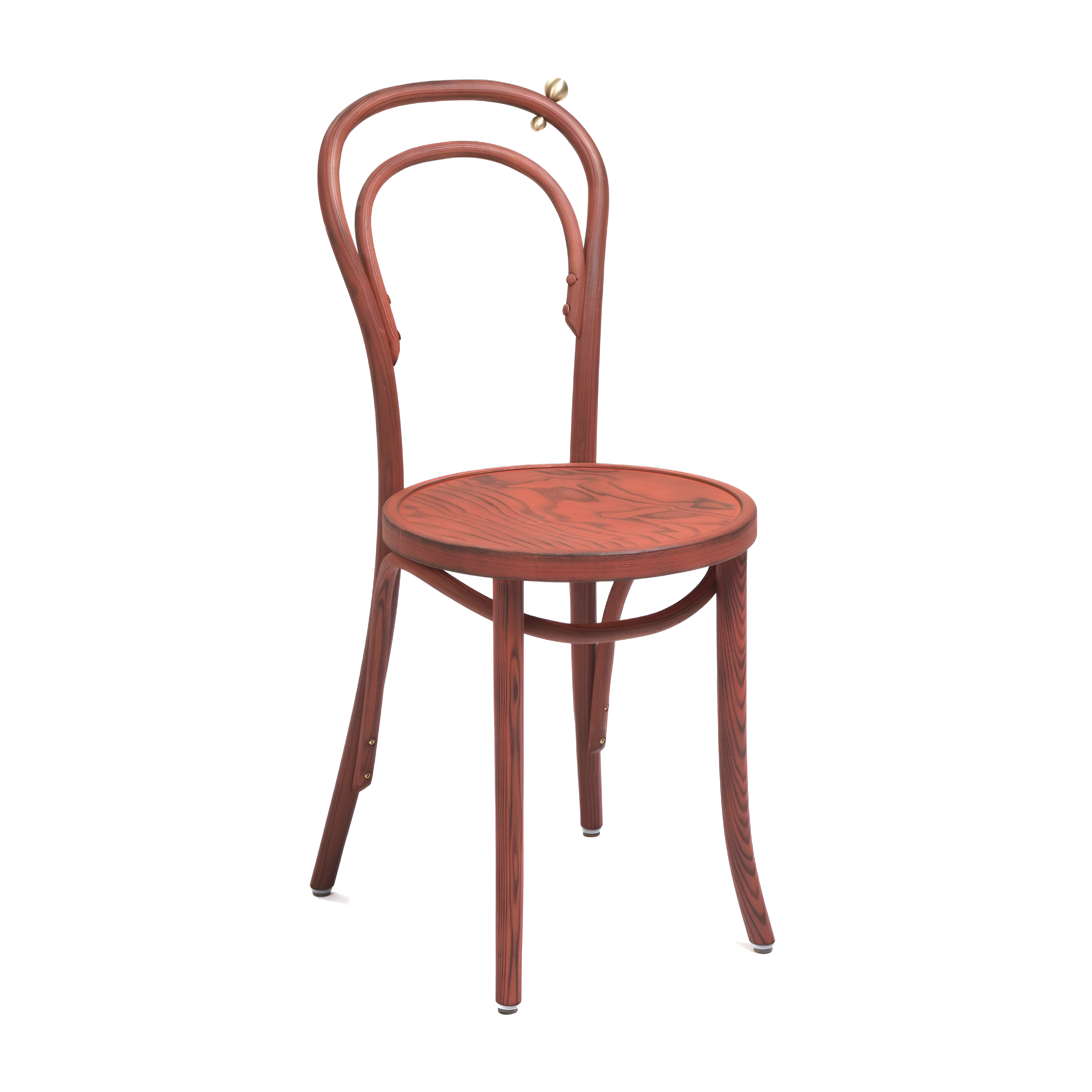 Chair A-1889 FUOCO ARANCIA Jesion wood