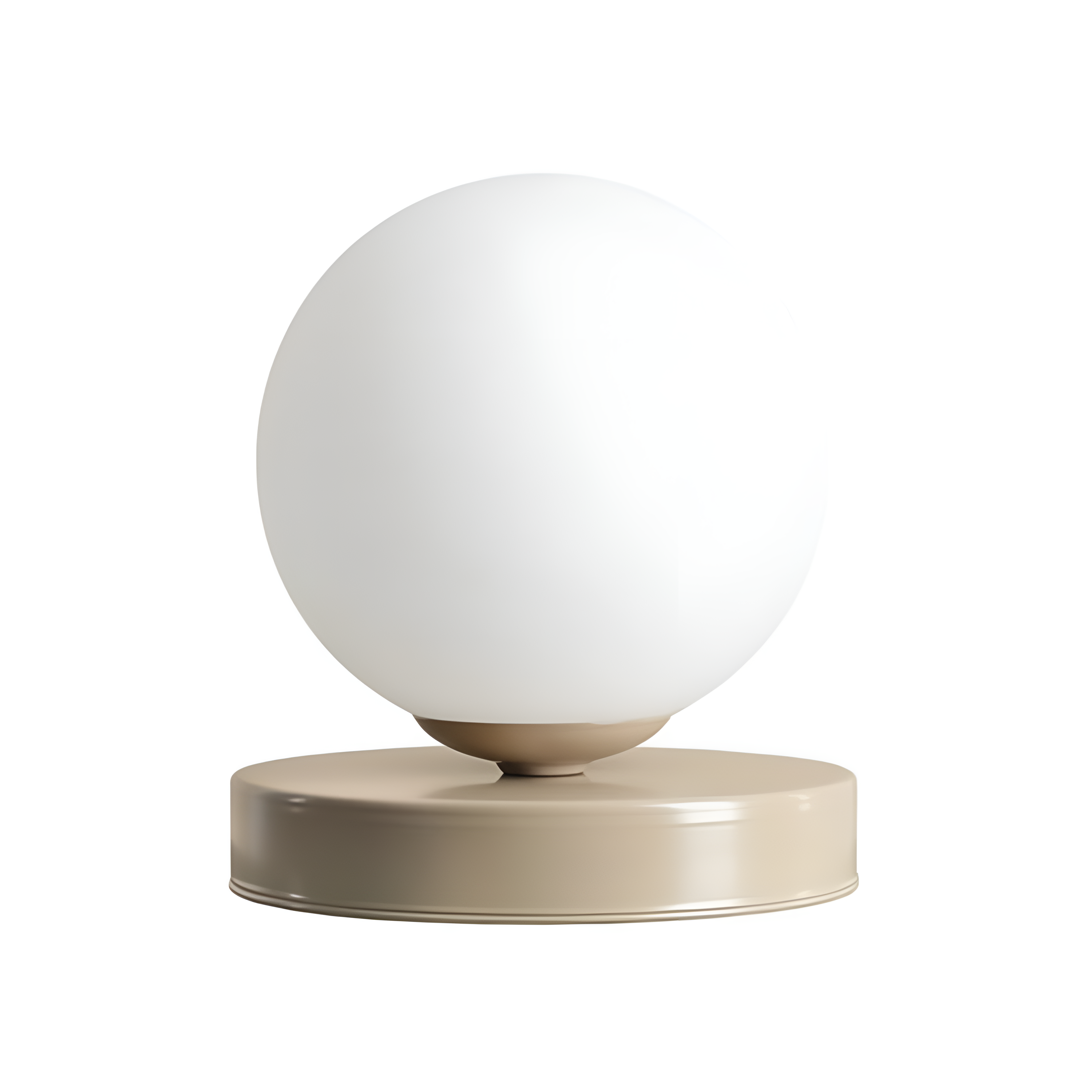 Lampa stołowa BALL beżowy – Artera