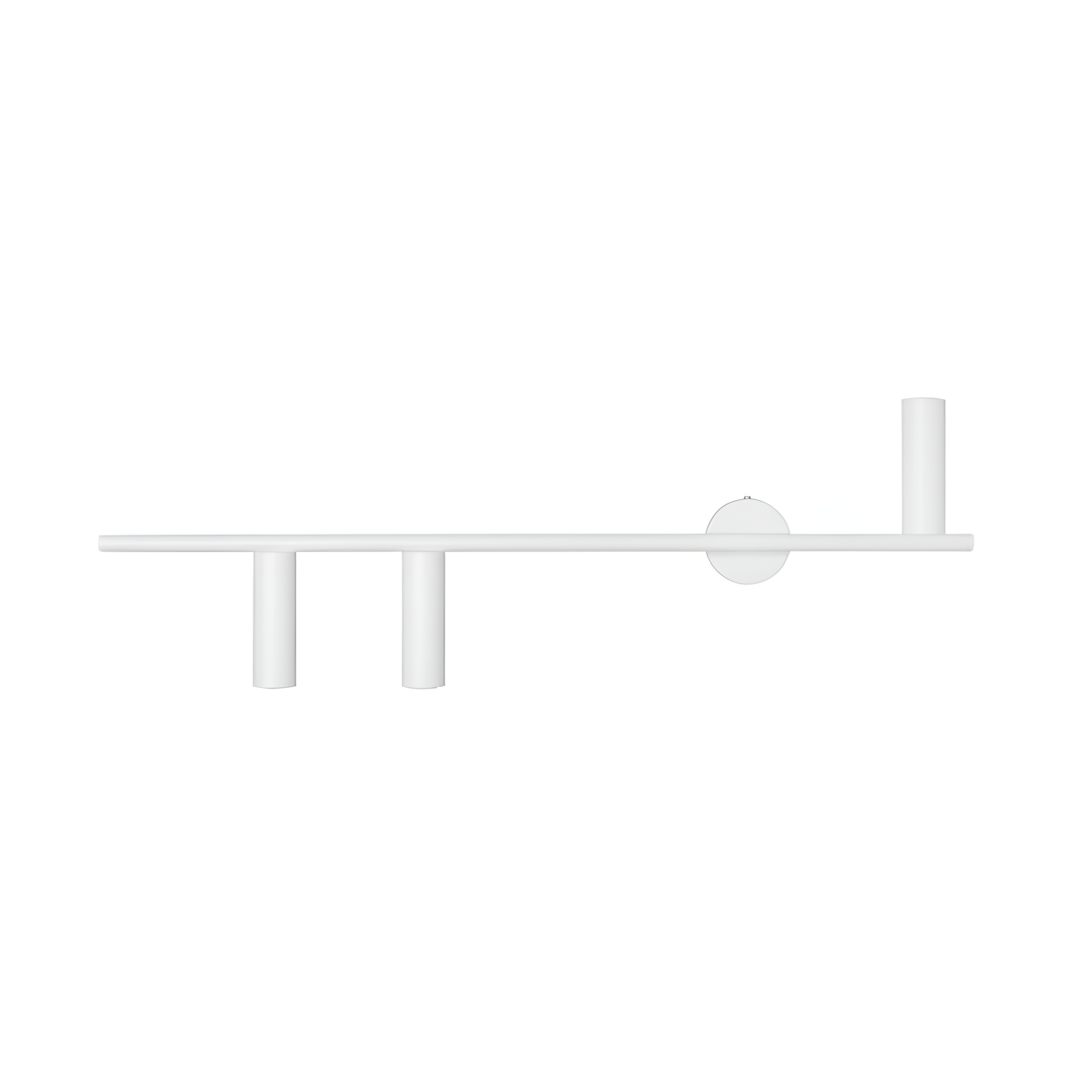 Wandlamp lewostronny TREVO TRIO wit