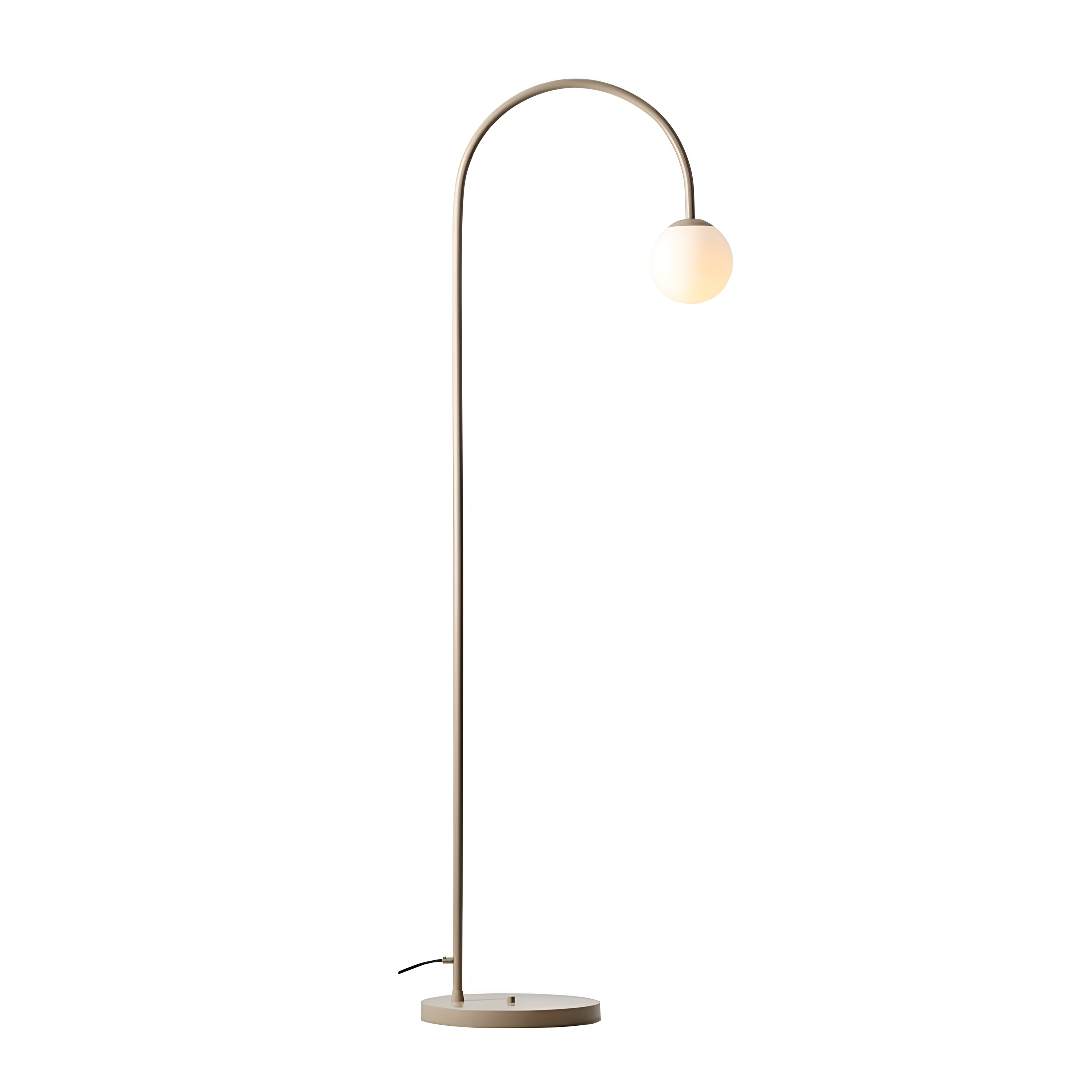 Una beige floor lamp