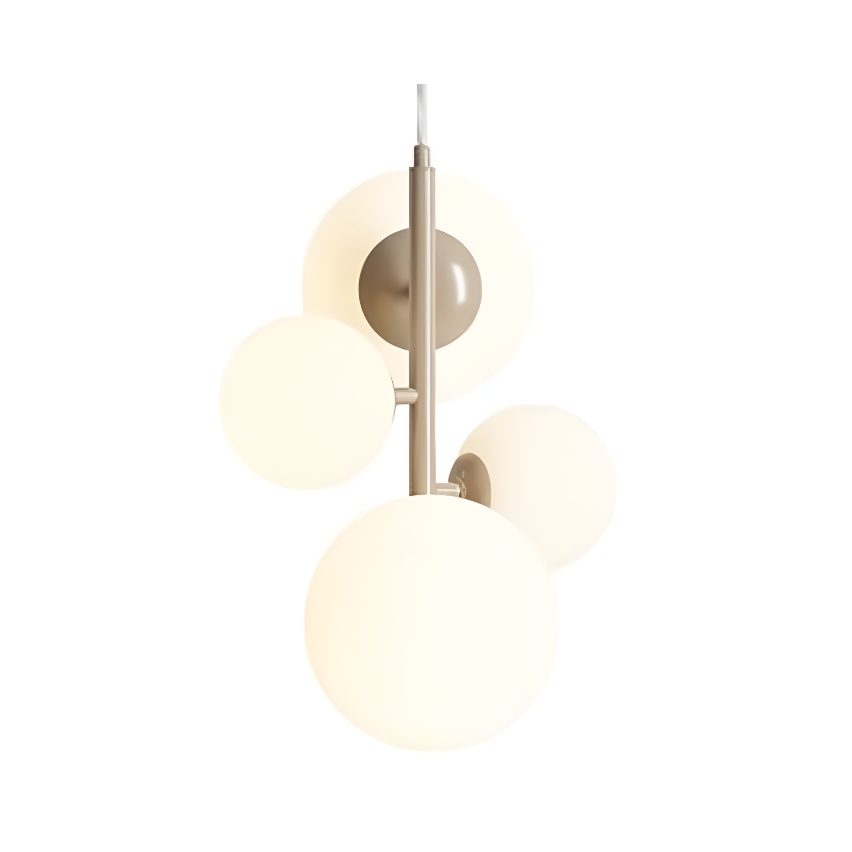 Bloom quatro beige hanging lamp