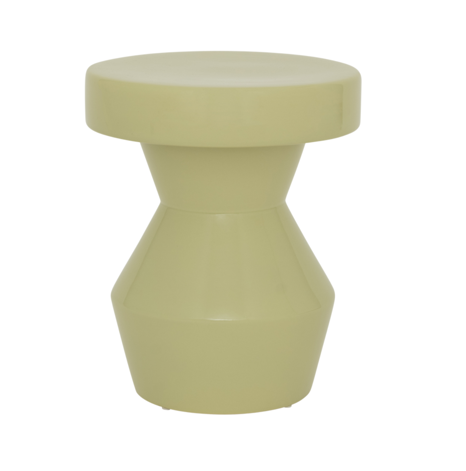 Side table Sculptural Green Ceramics