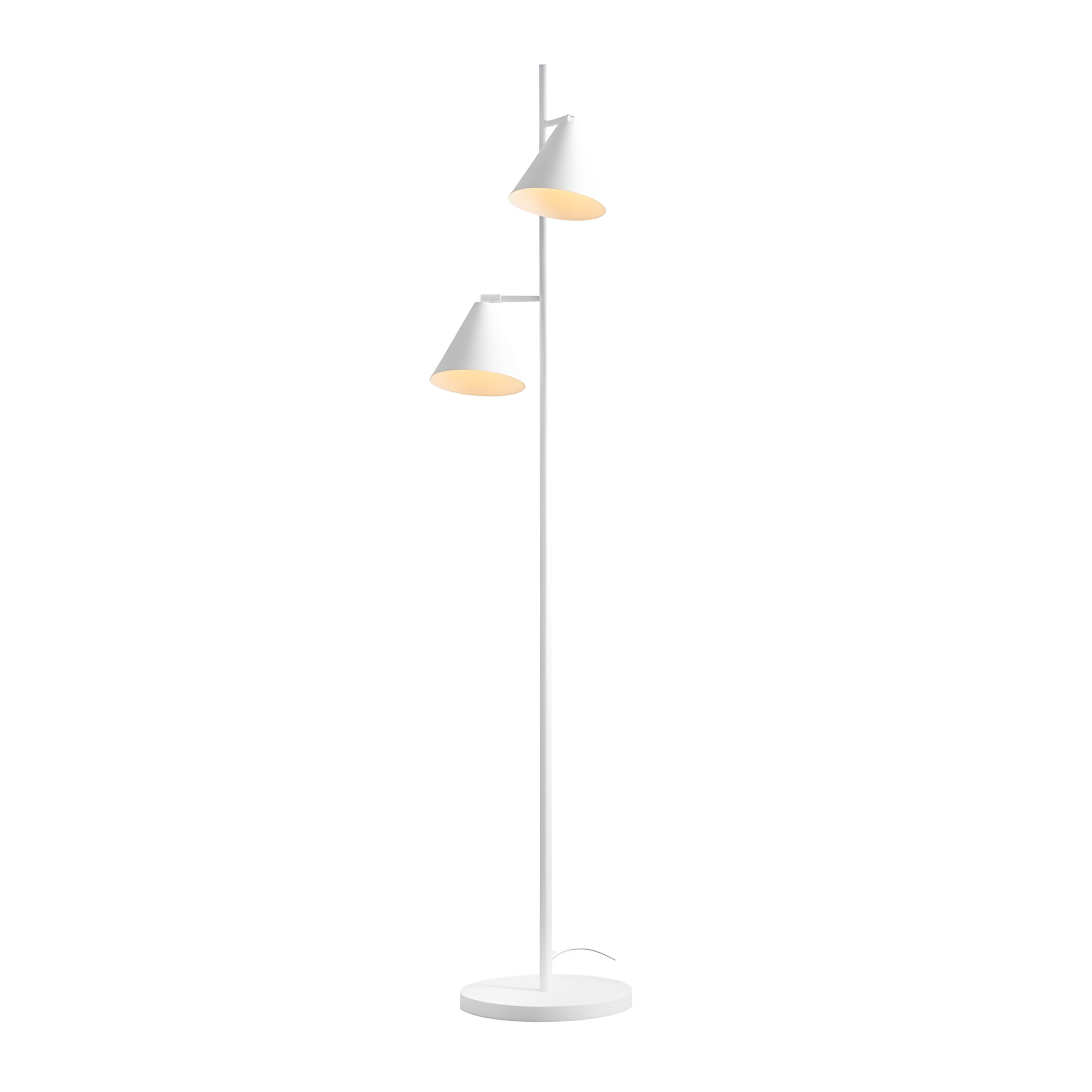 Floor lamp forms Duo White