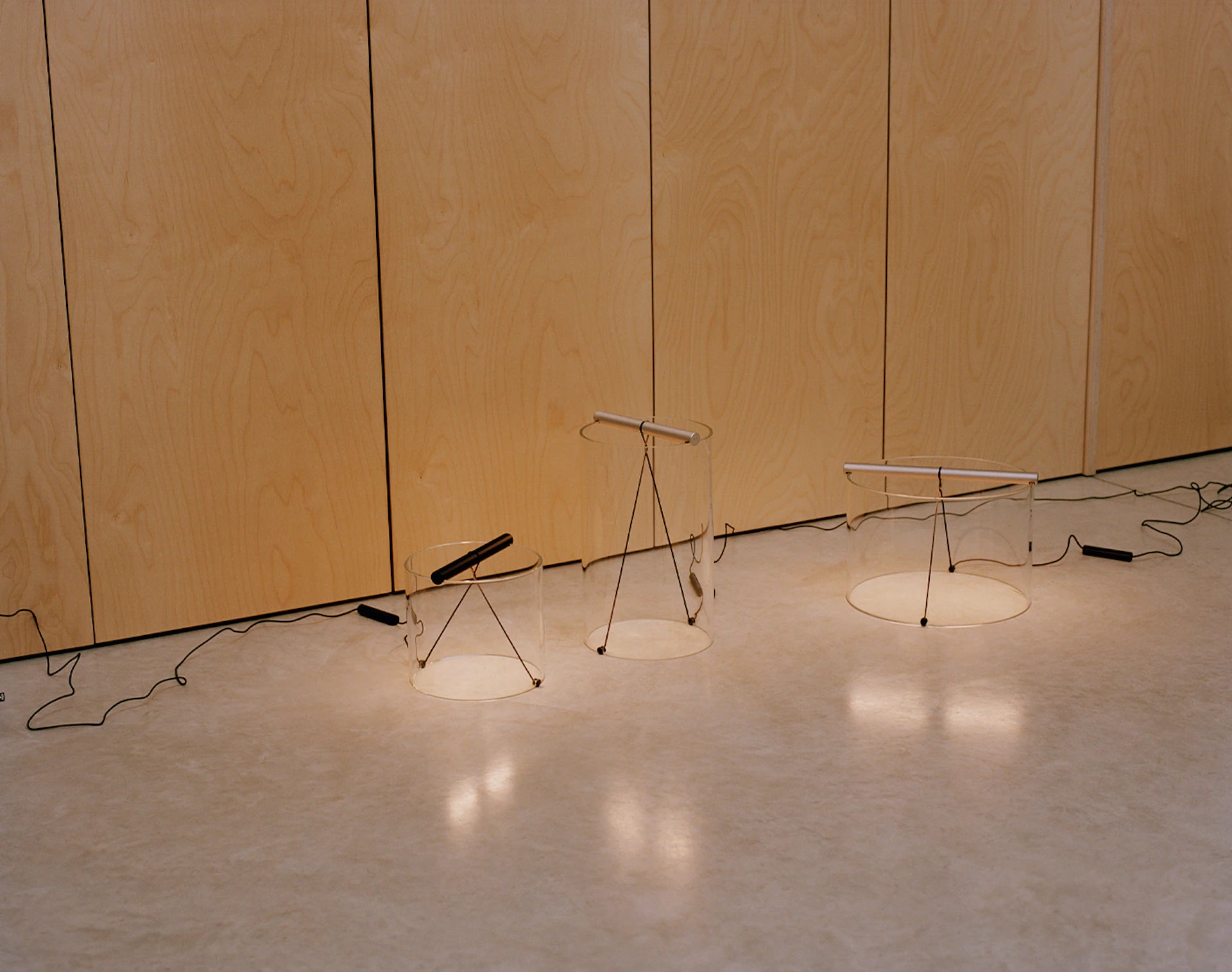 Tafellamp TO-TIE van glas