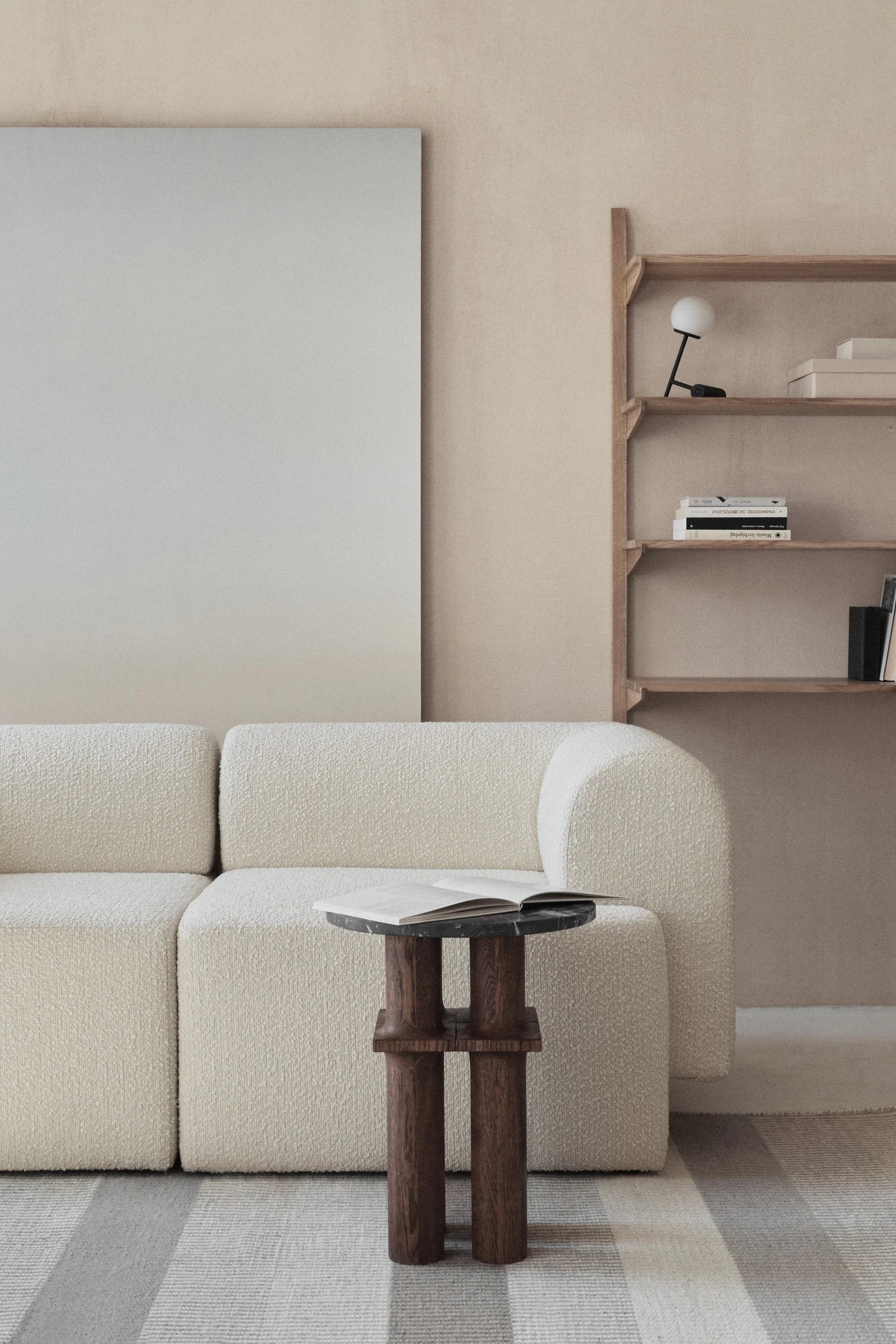 Sofa 3-Sitzer TORI taupe