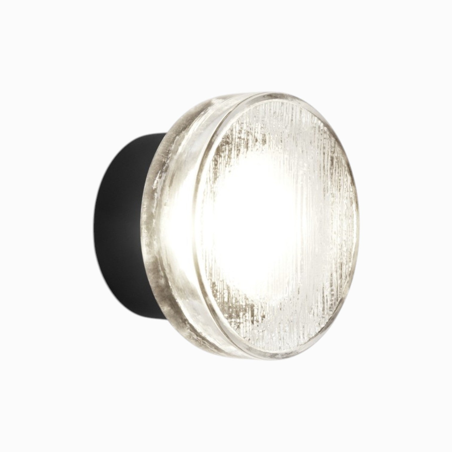 Buitenlamp ROC zwart met glas