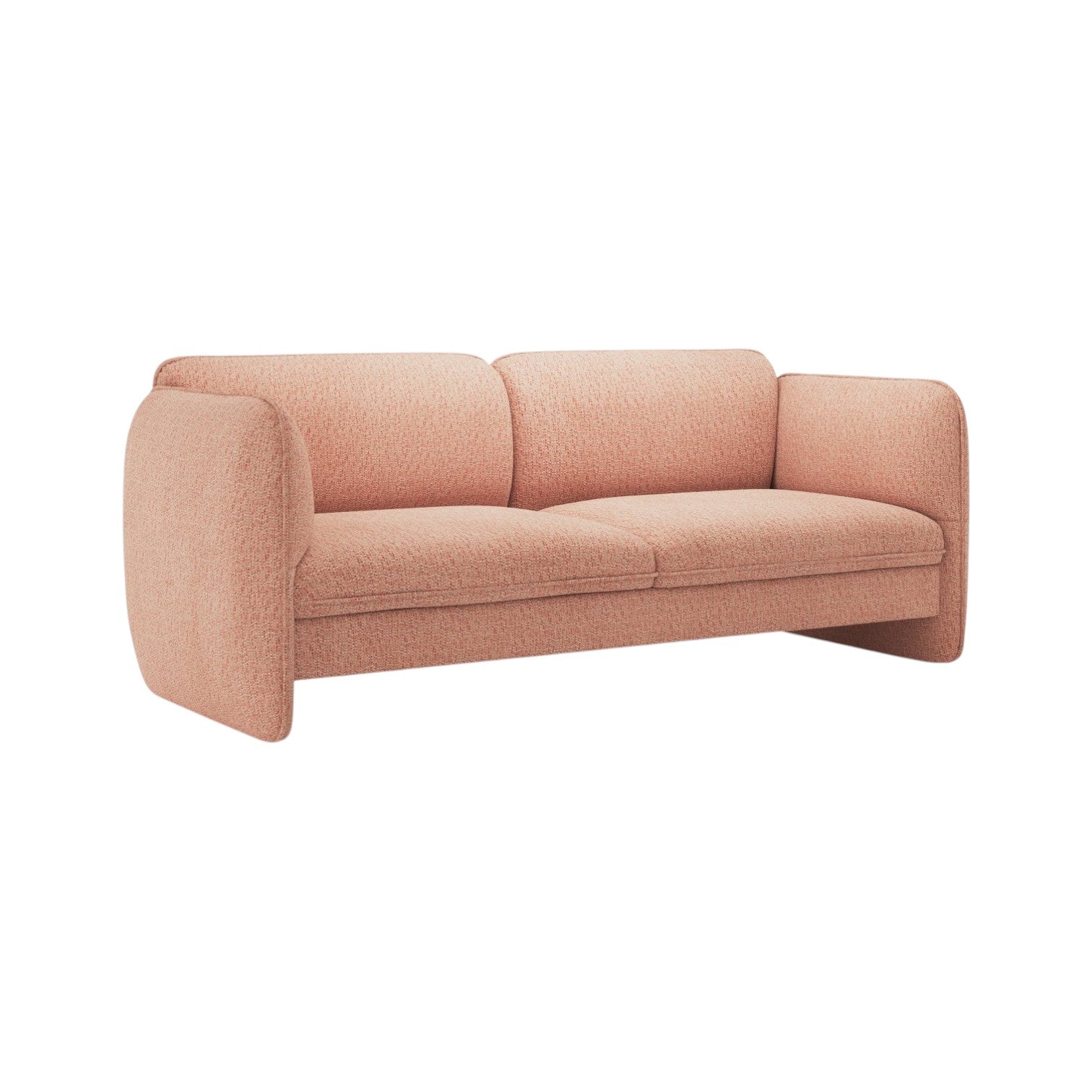 Sofa 3-Sitzer GEORGIA rosa Chenille