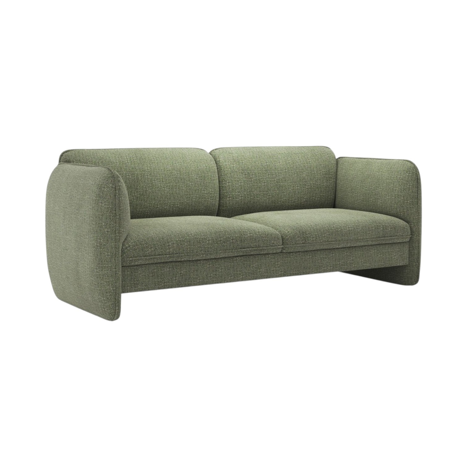 3-seater Sofa GEORGIA green chenille