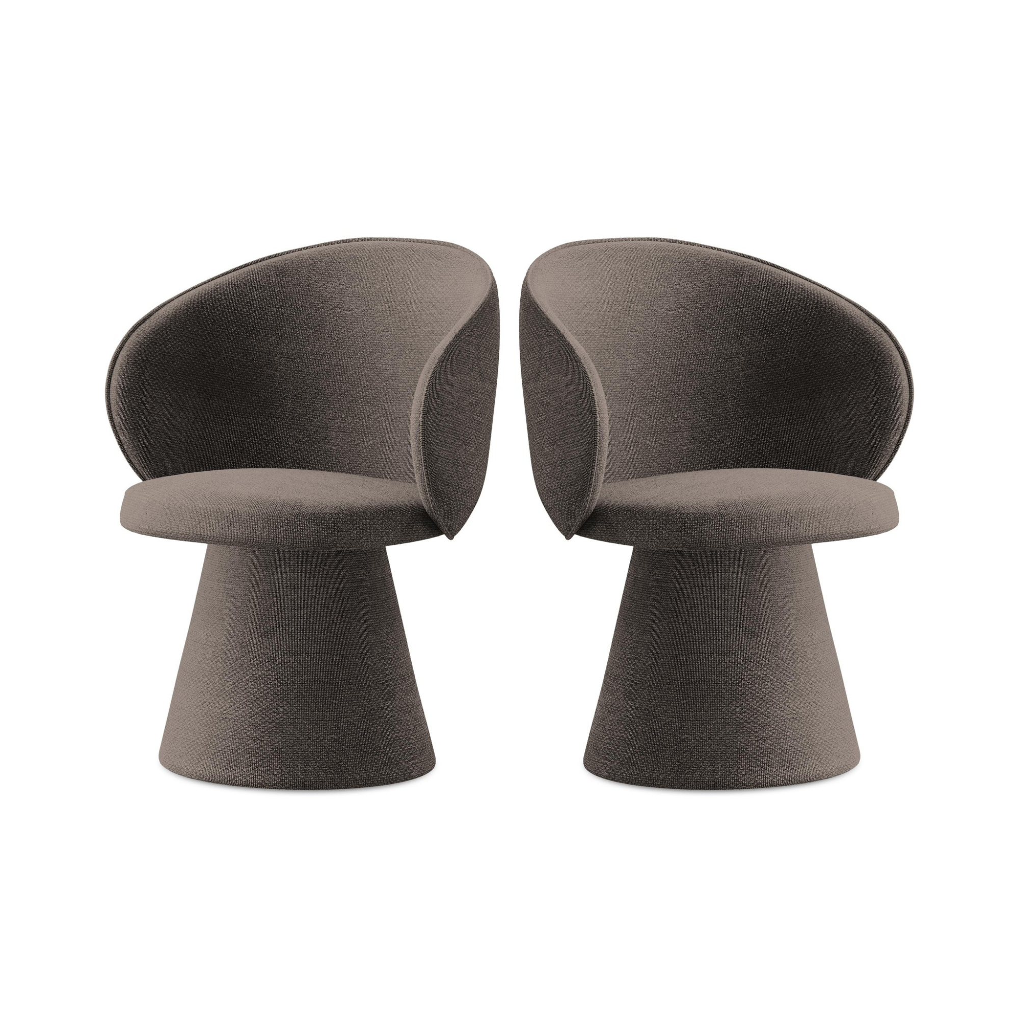 Stoel UALA chocolade boucle