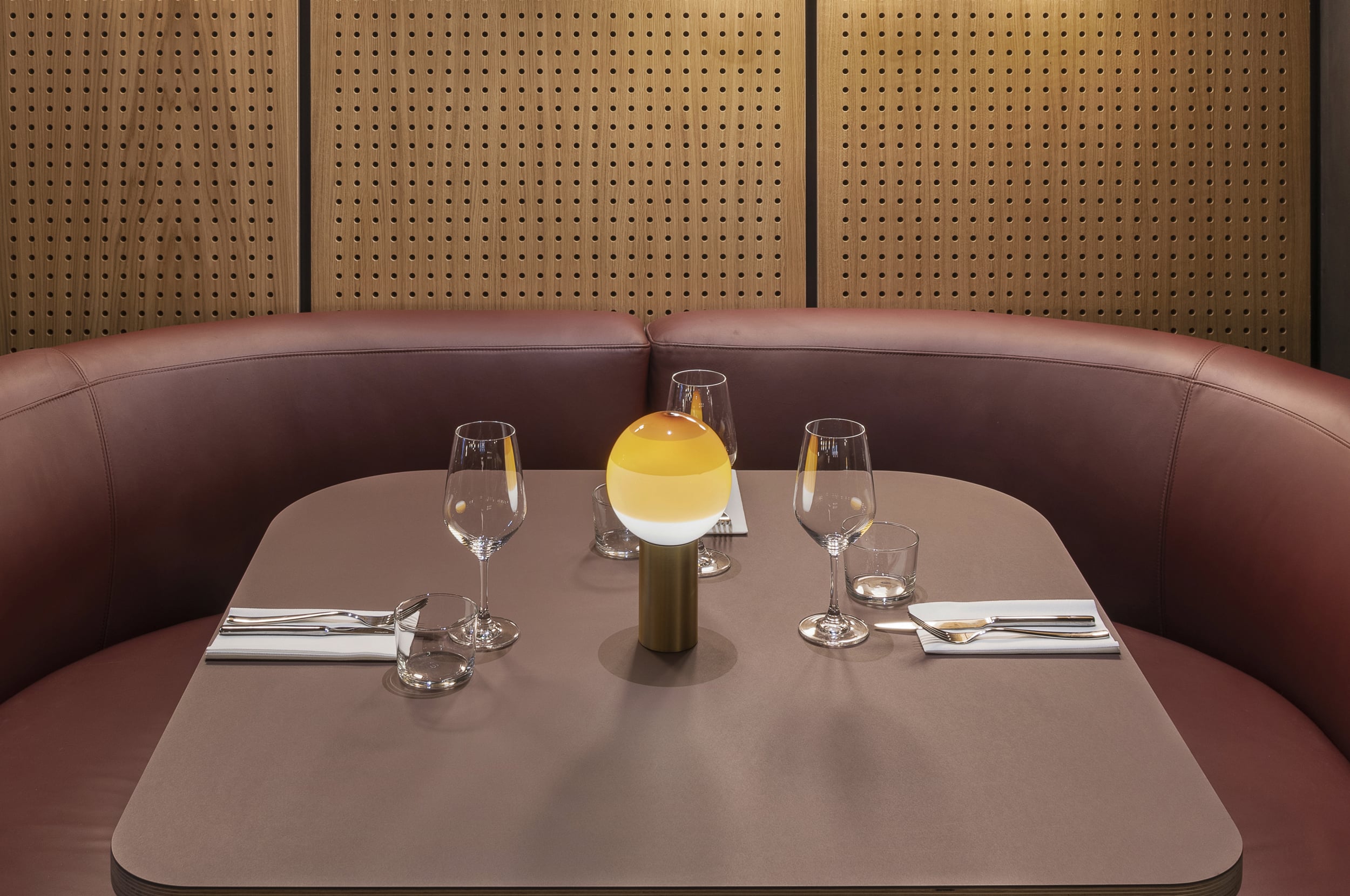 Accu lamp DIPPING bordeaux