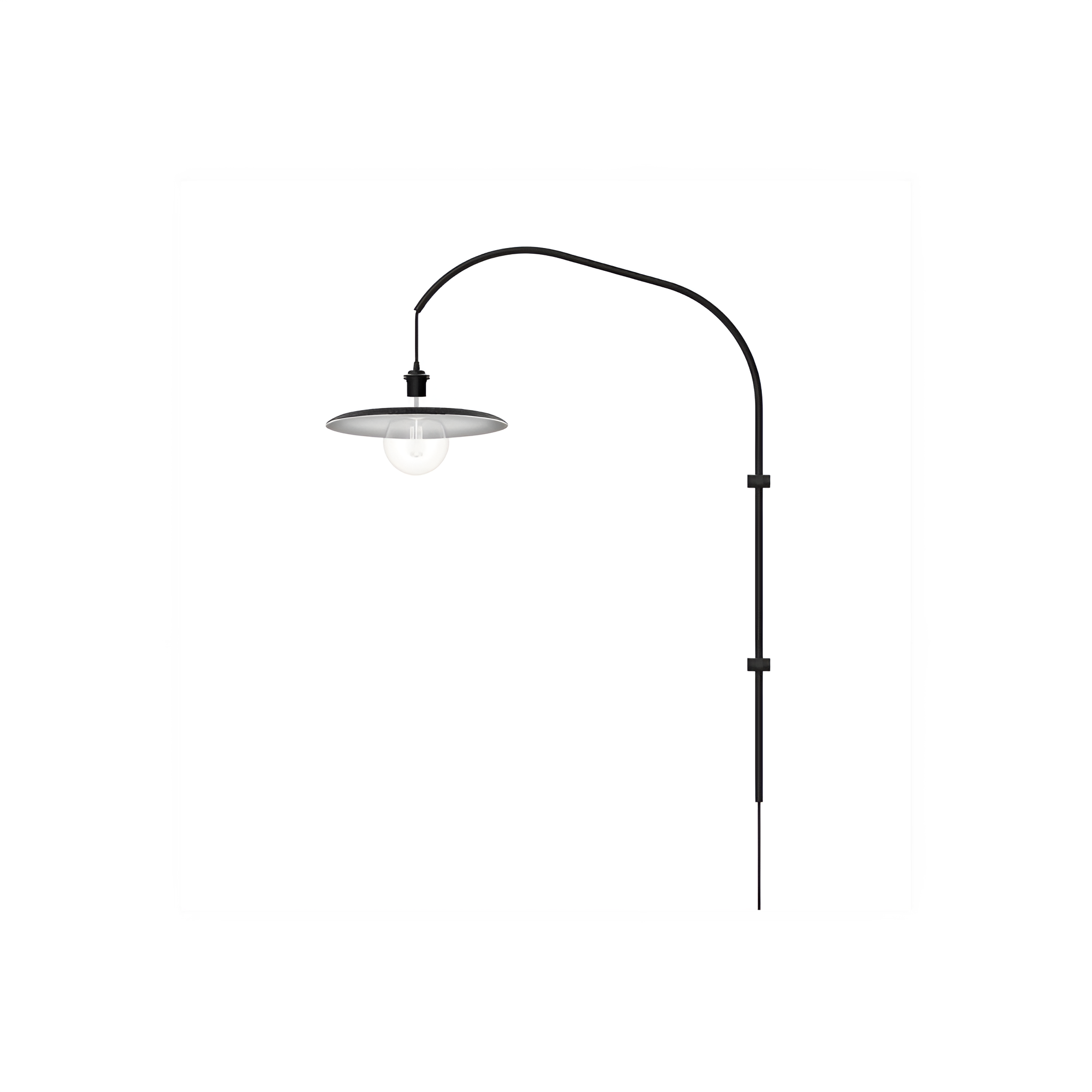 Abajur SHADE dunkelgrau