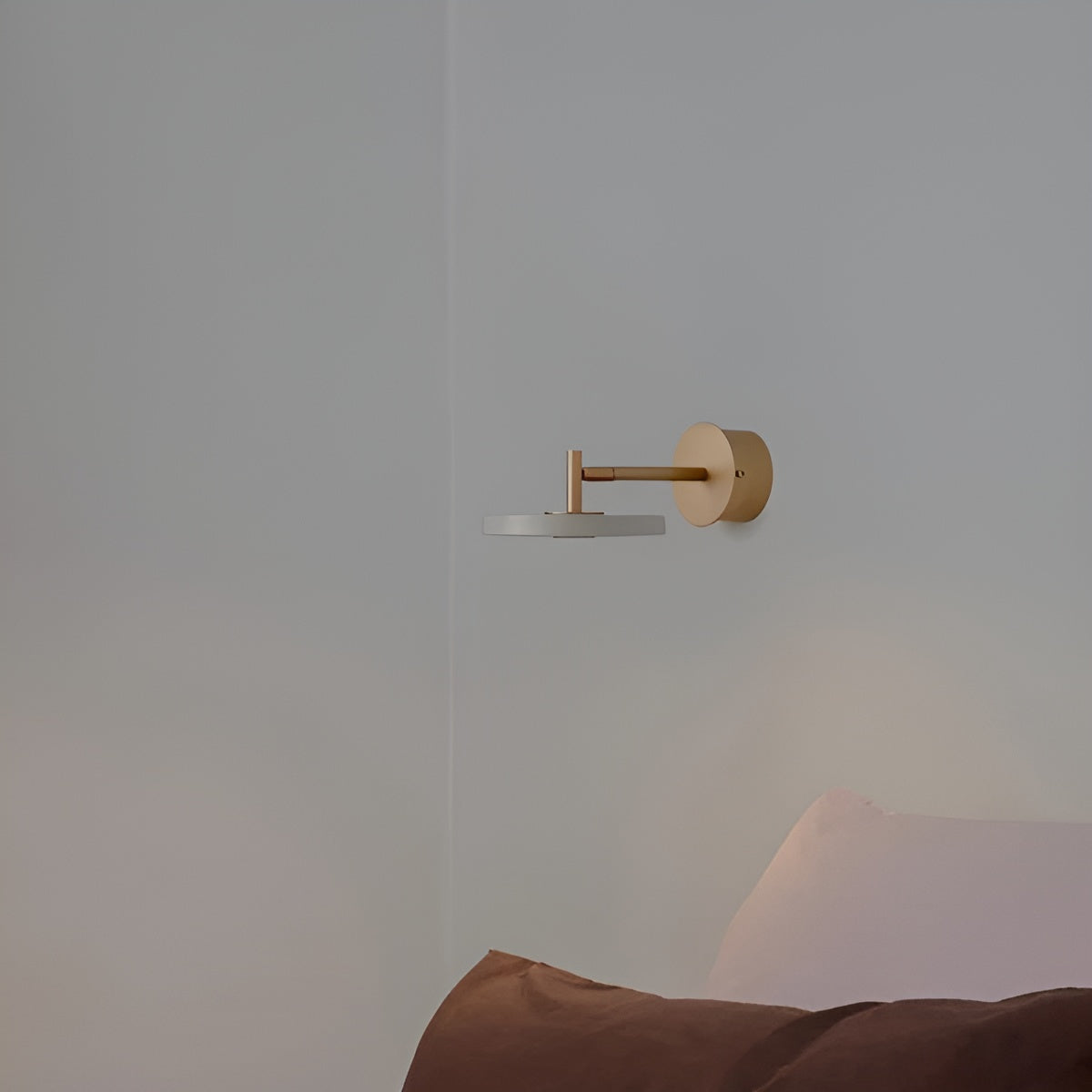 Lampa ścienna ASTERIA WALL jasnoszary, marka Umage