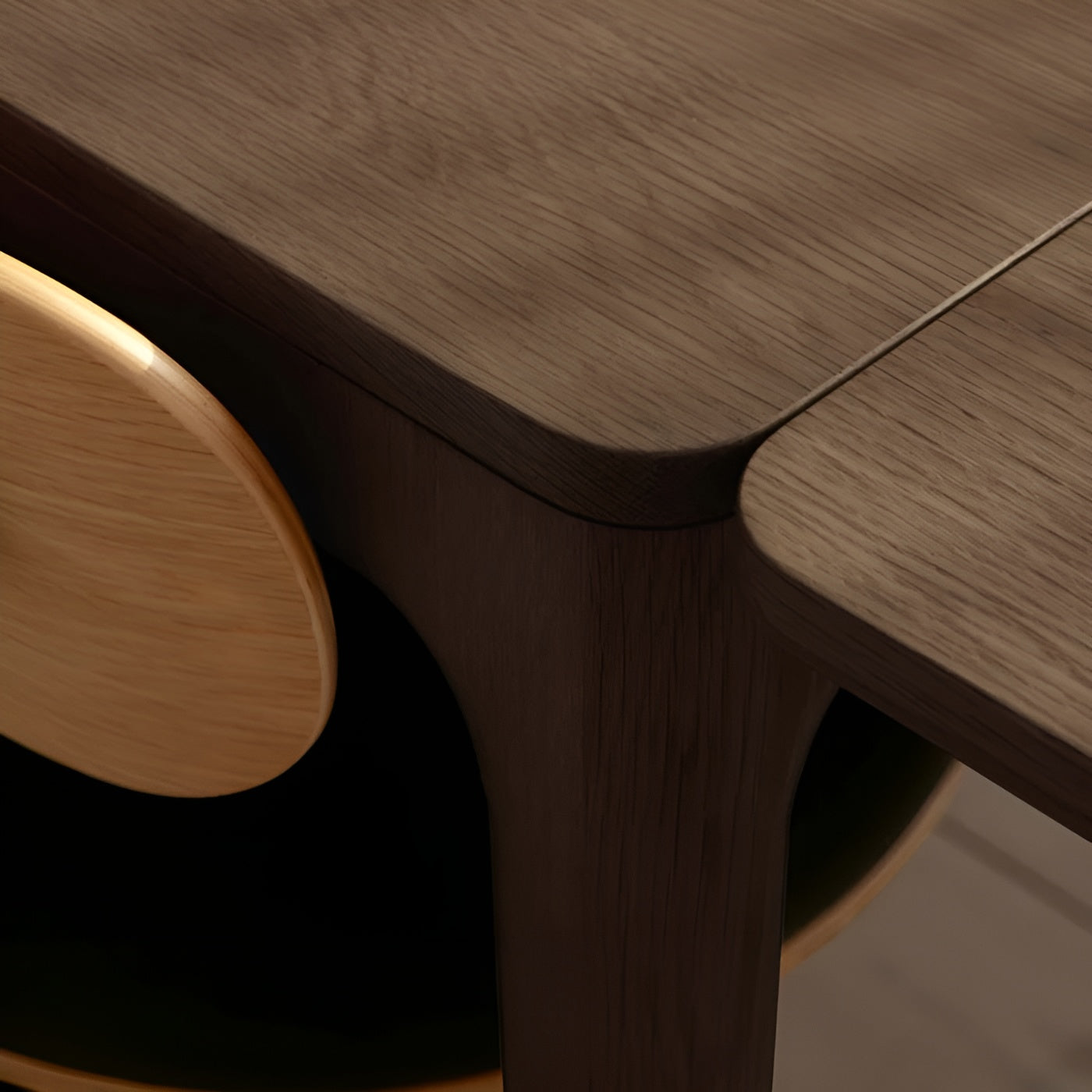 Uittrekbare tafel HEART'N'SOUL walnoot