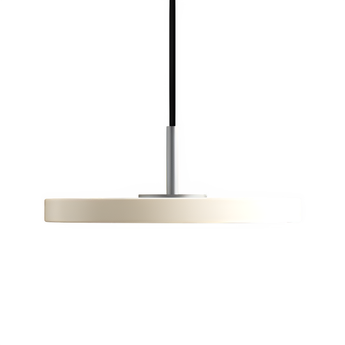 Hanglamp ASTERIA MICRO parelmoer met zilveren inzet