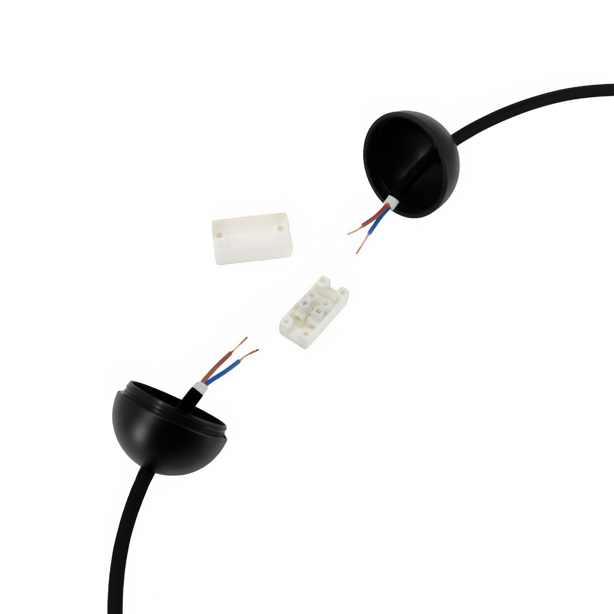 Kabelconnector CORD CONNECTOR zwart