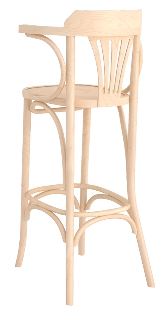 Hocker H-5172 van beukenhout