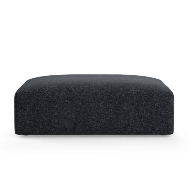 FLAVIO Upholstered 2-Seater Pouf