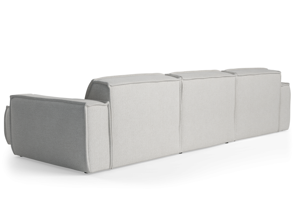 Modularer 4-Sitzer Ecksofa rechts LUMO gepolstert