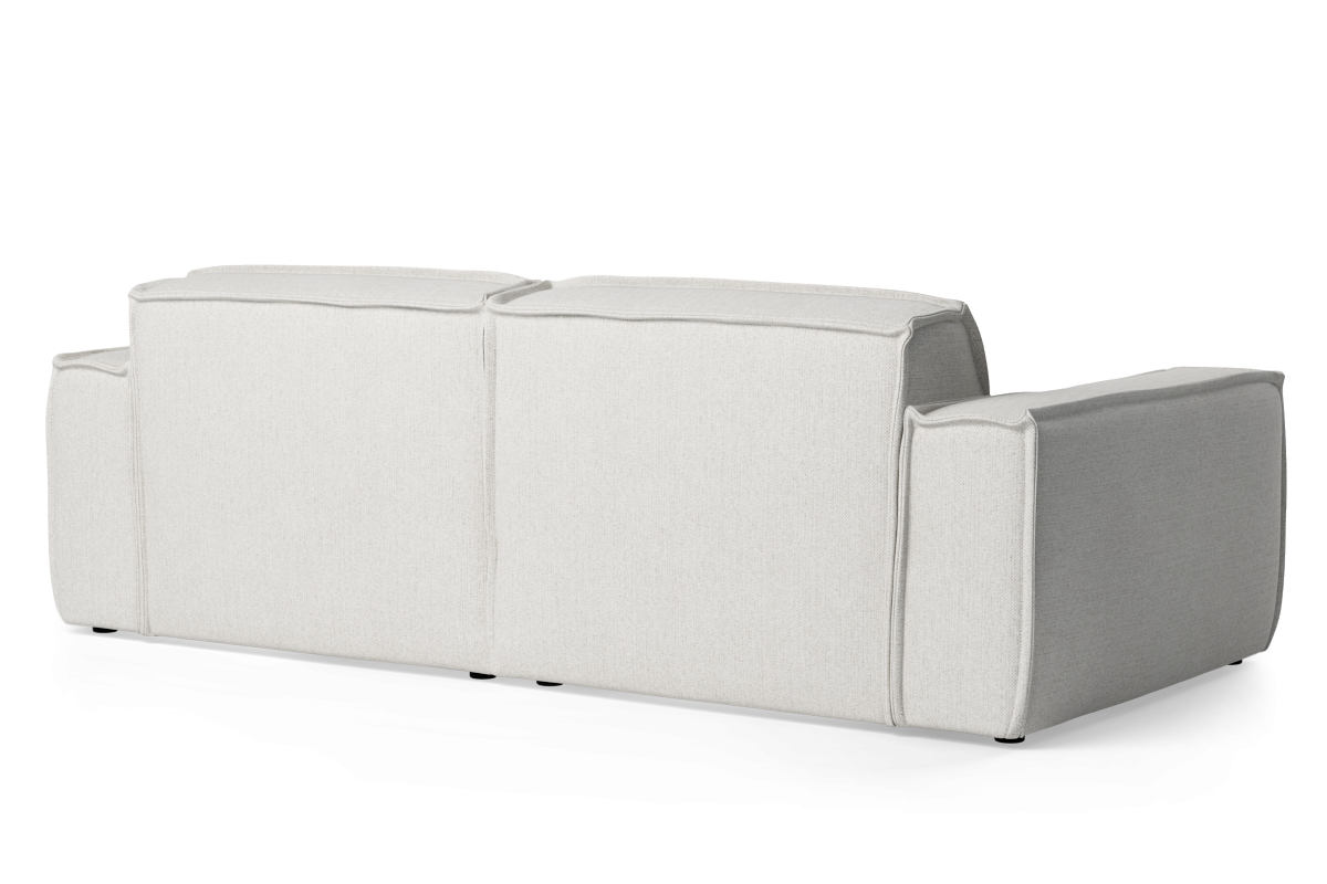 Modularer 2-Sitzer-Ecksofa links LUMO gepolstert