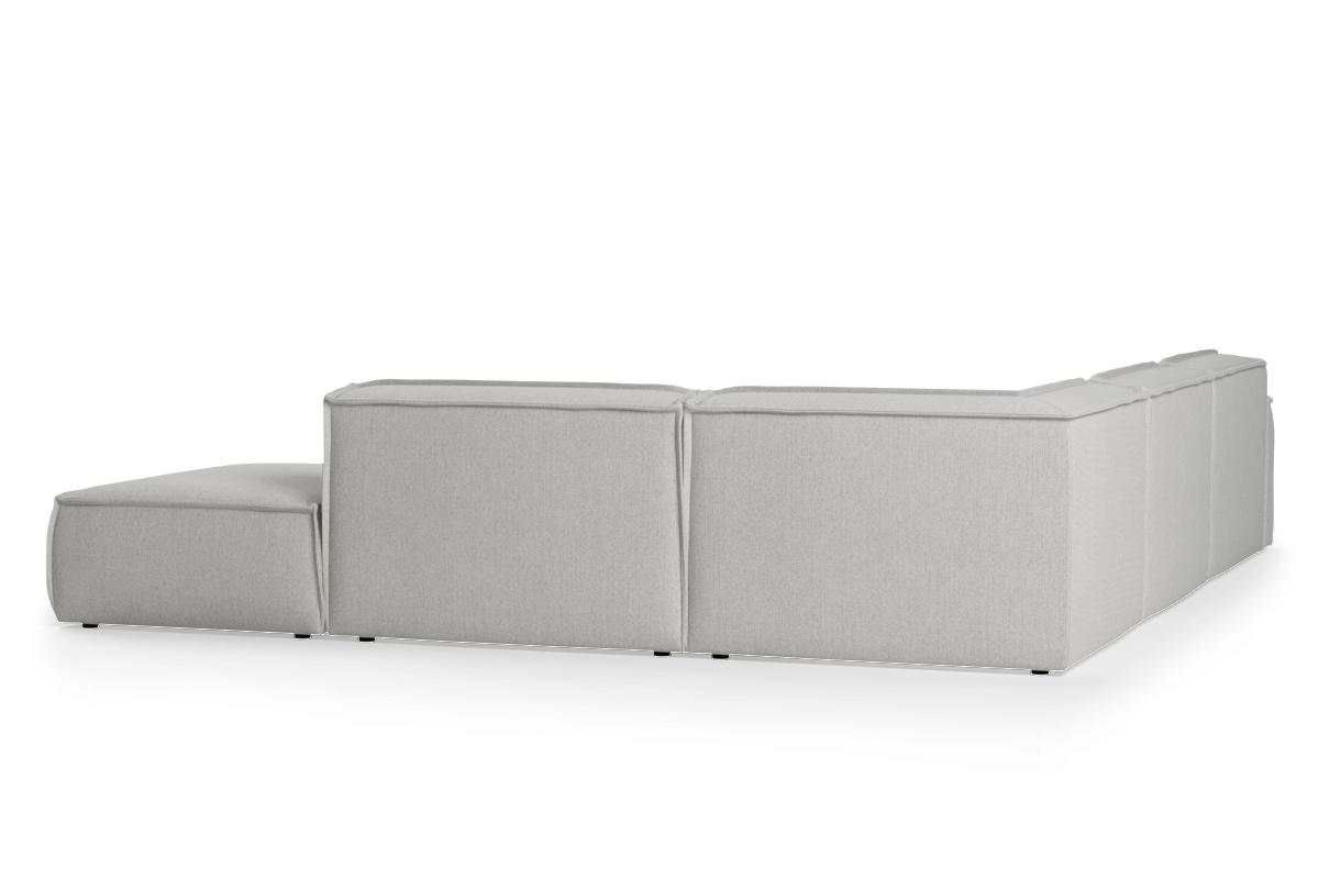 Modularer 6-Sitzer Ecksofa rechts LUMO gepolstert
