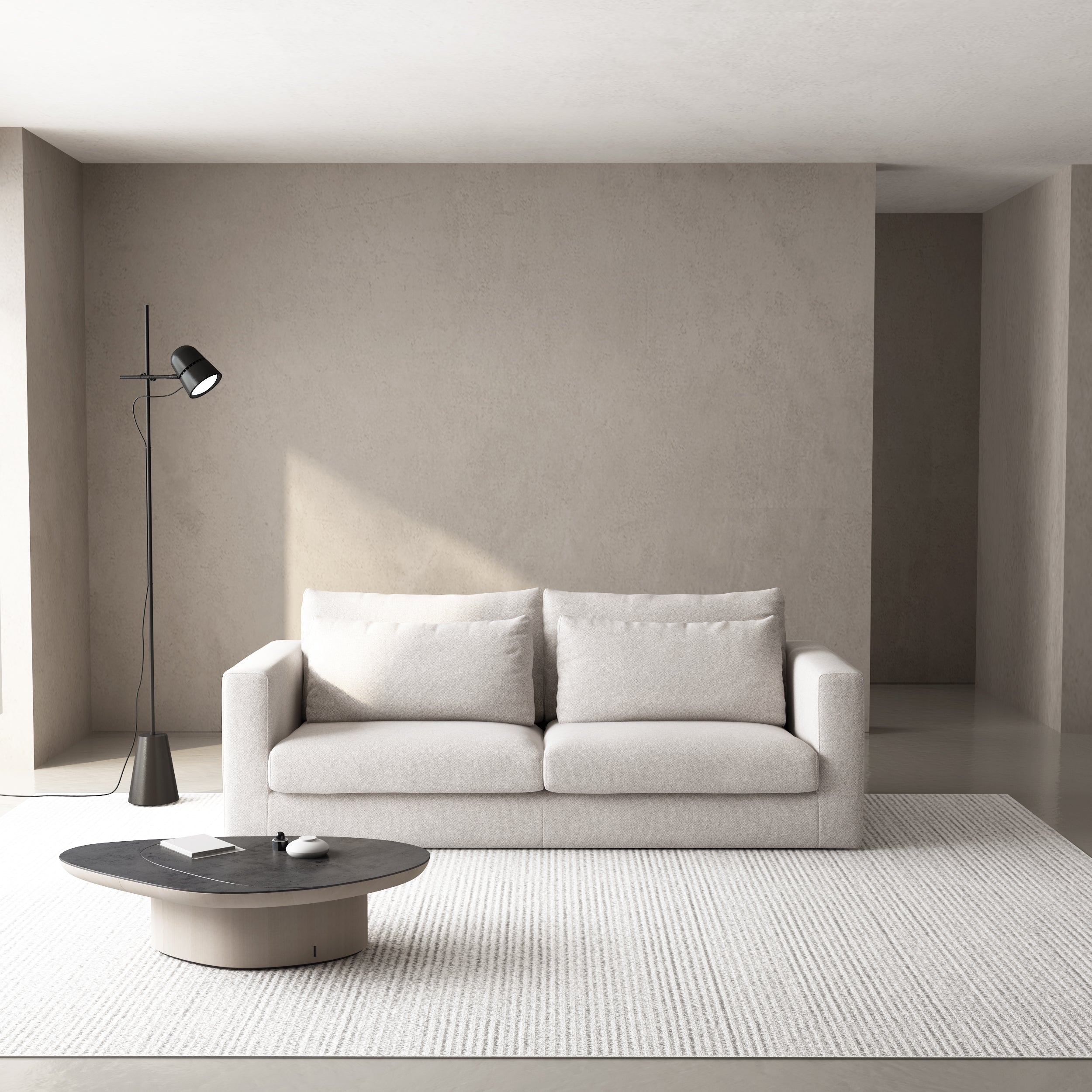 3-Seater Sofa NUVIA Upholstered