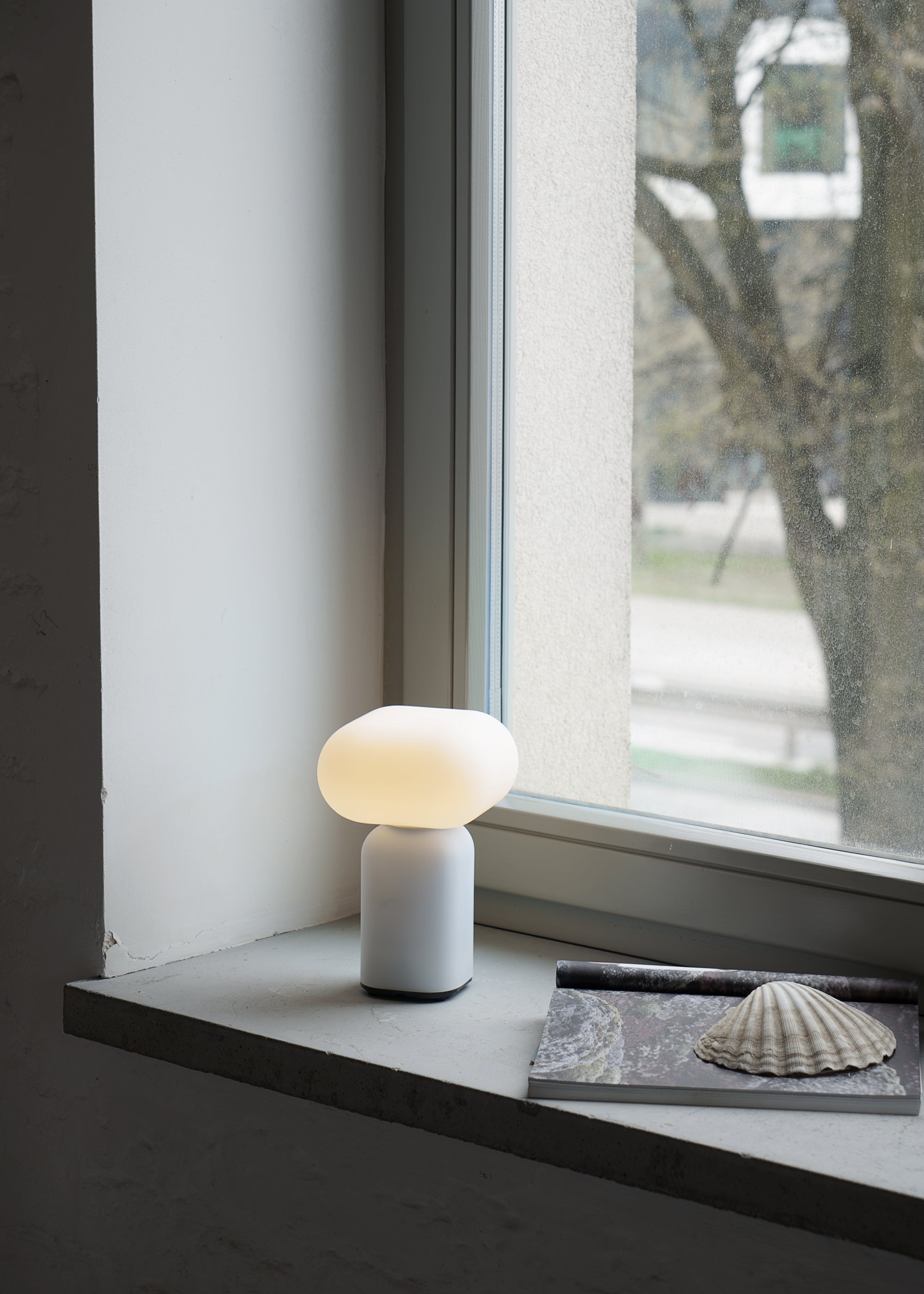 Draagbare lamp VELIS wit