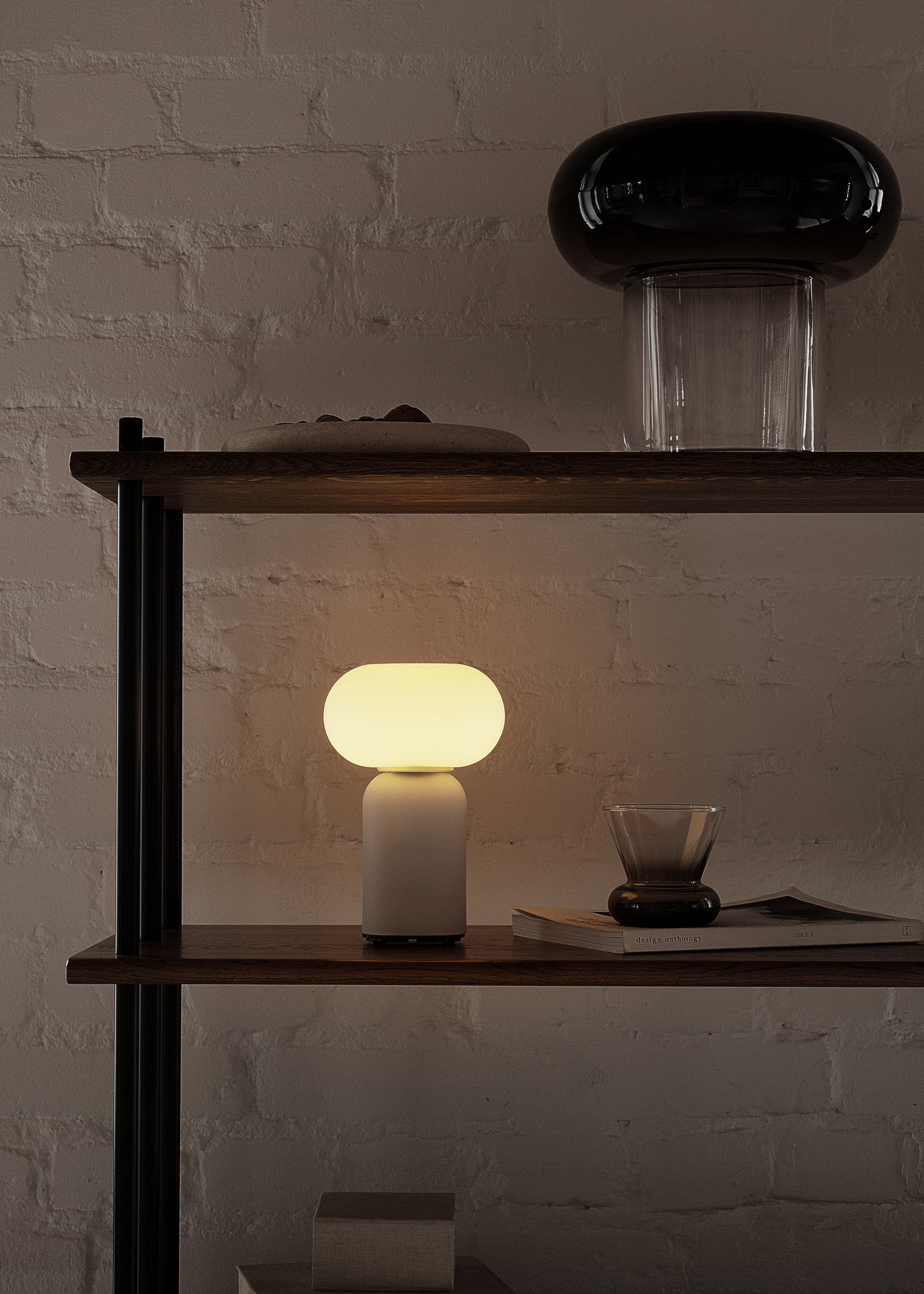 Draagbare lamp VELIS wit