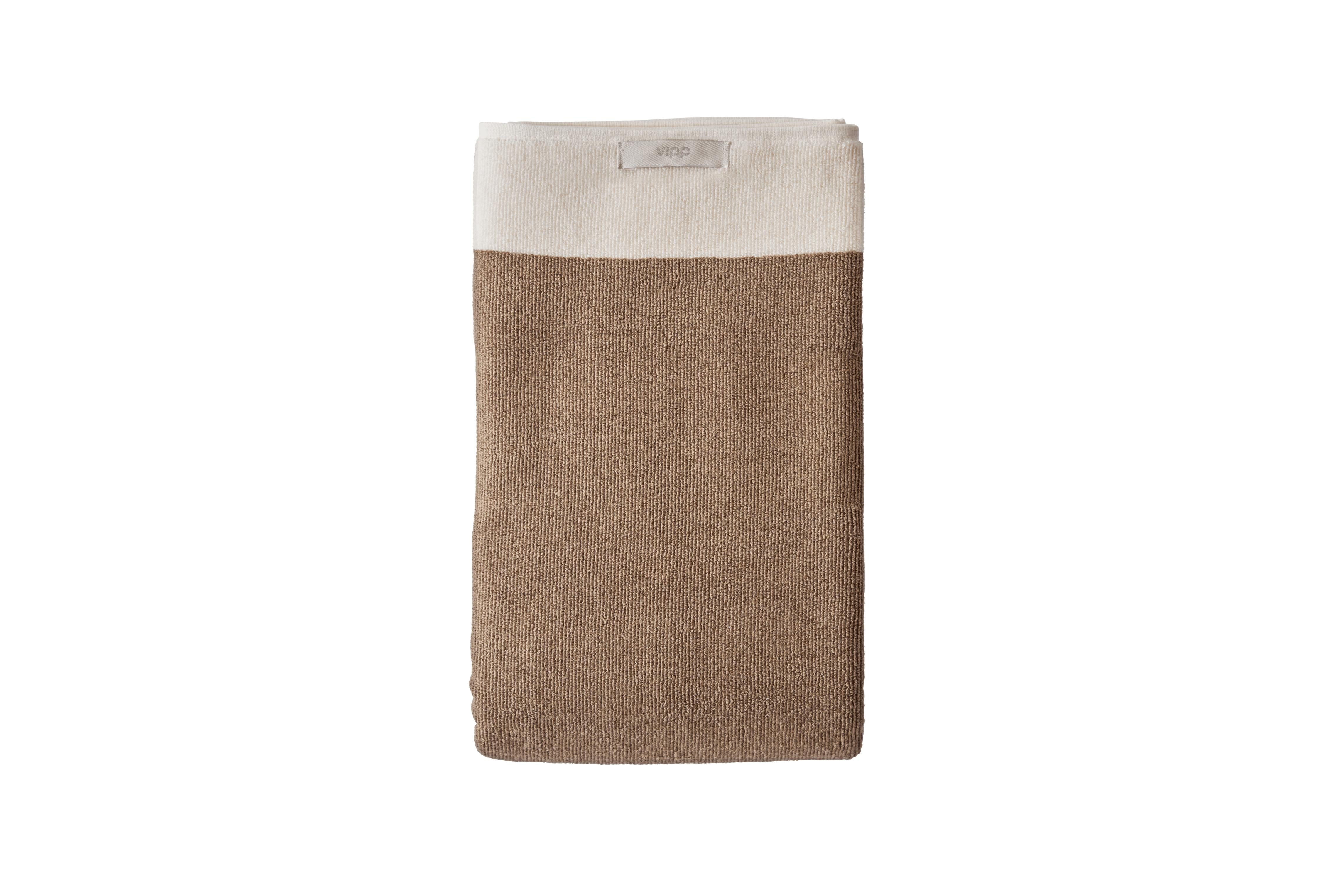 VIPP towel taupe cotton
