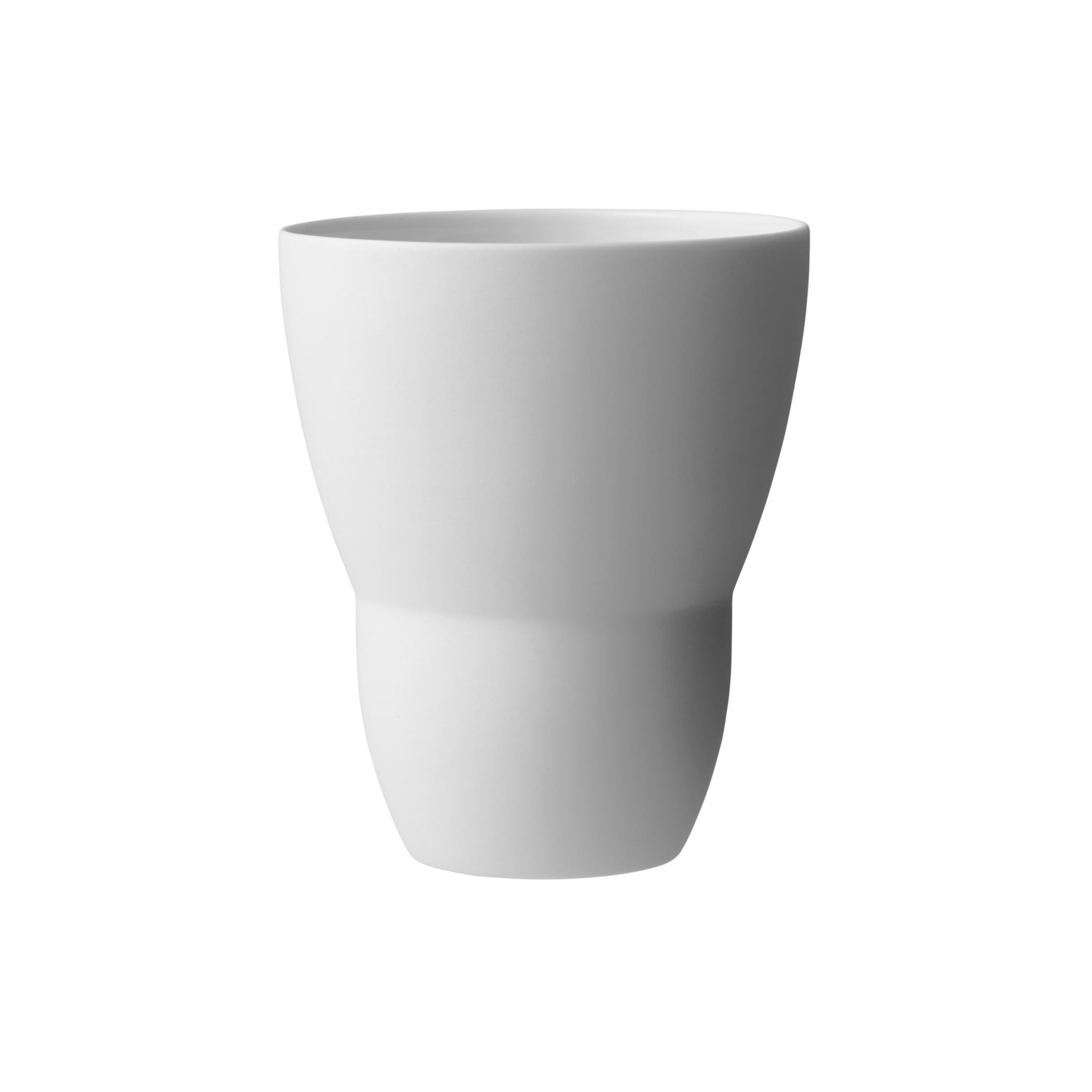 Zestaw kubków VIPP biała porcelana