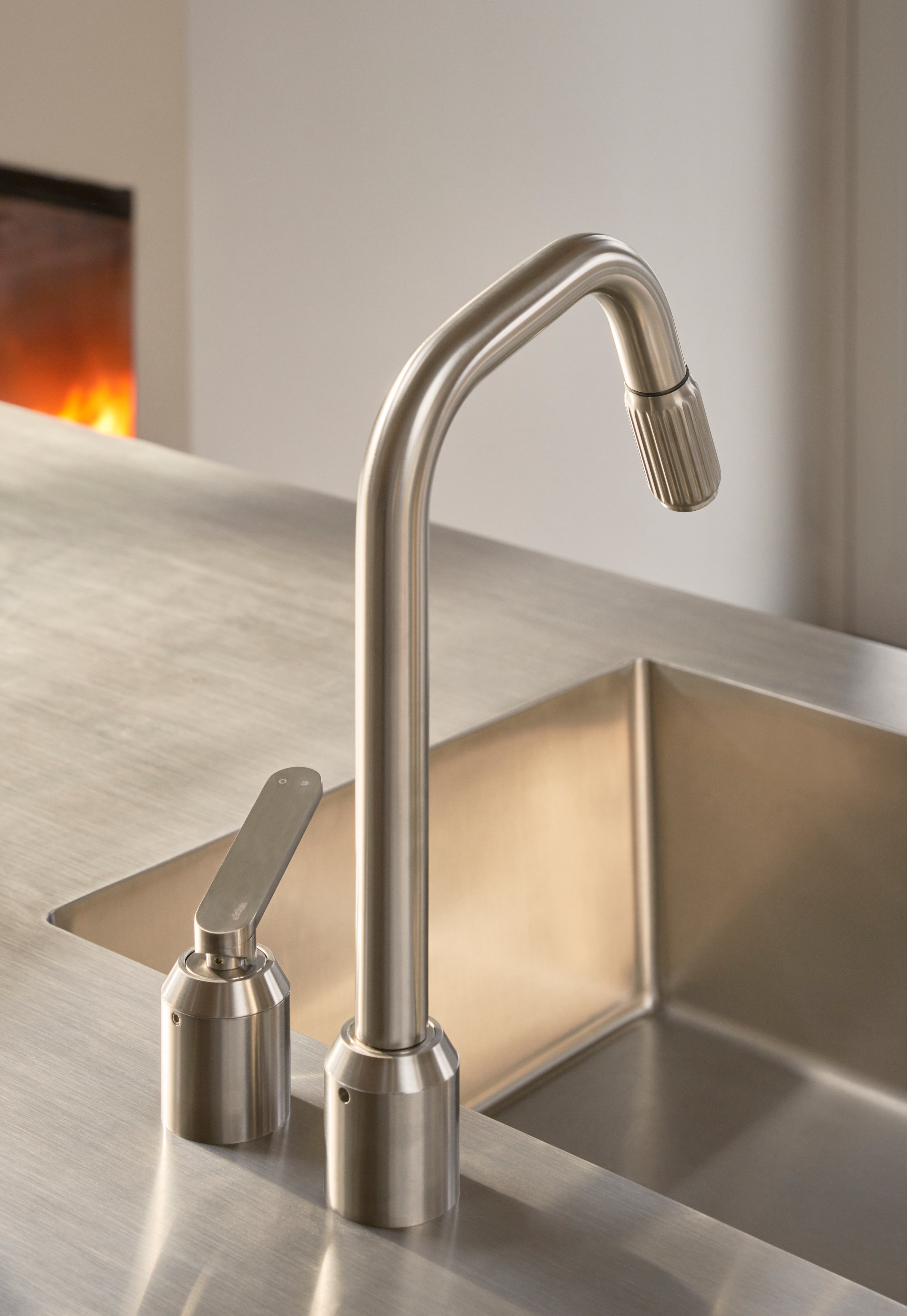 VIPP Kitchen Faucet Stainless Steel