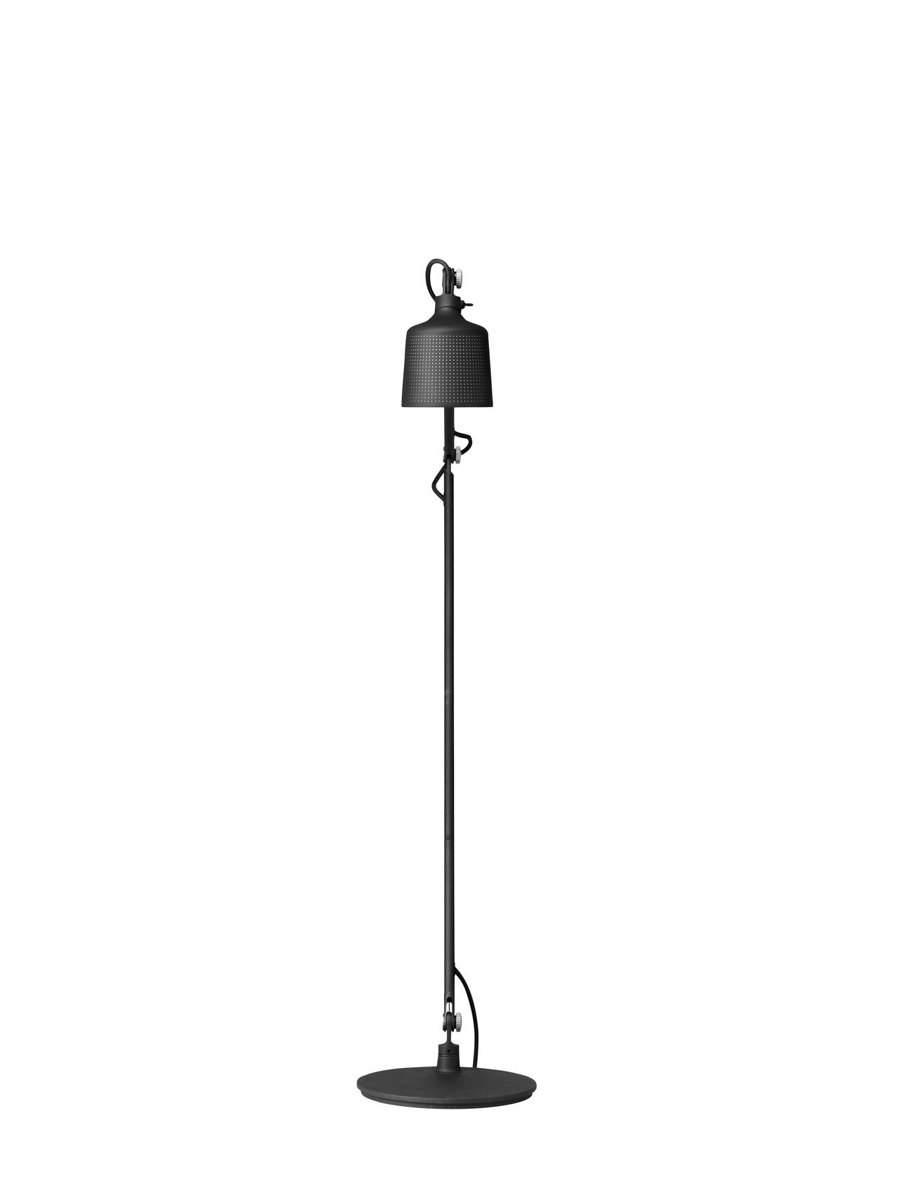 Floor lamp 525 black metal