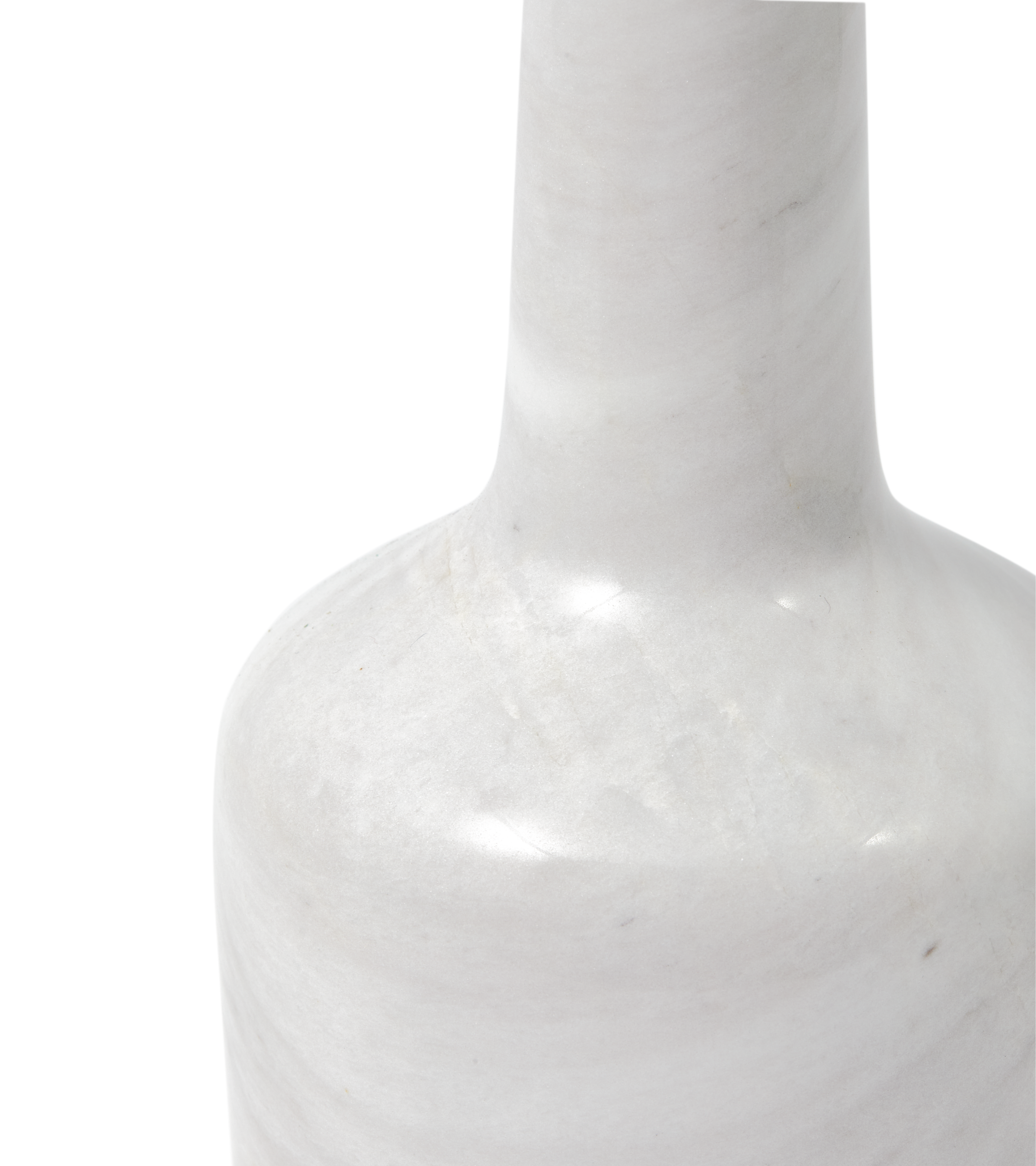 HERITAGE WHISKEY Kerzenständer aus weißem Marmor