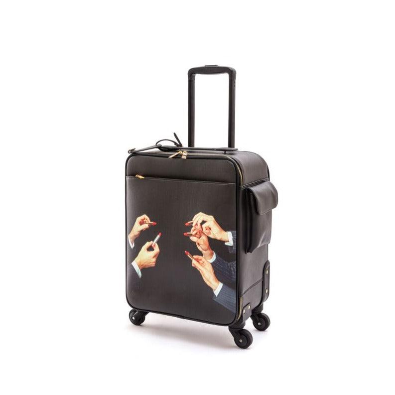 Walizka LIPSTICKS czarny Seletti Eye on Design