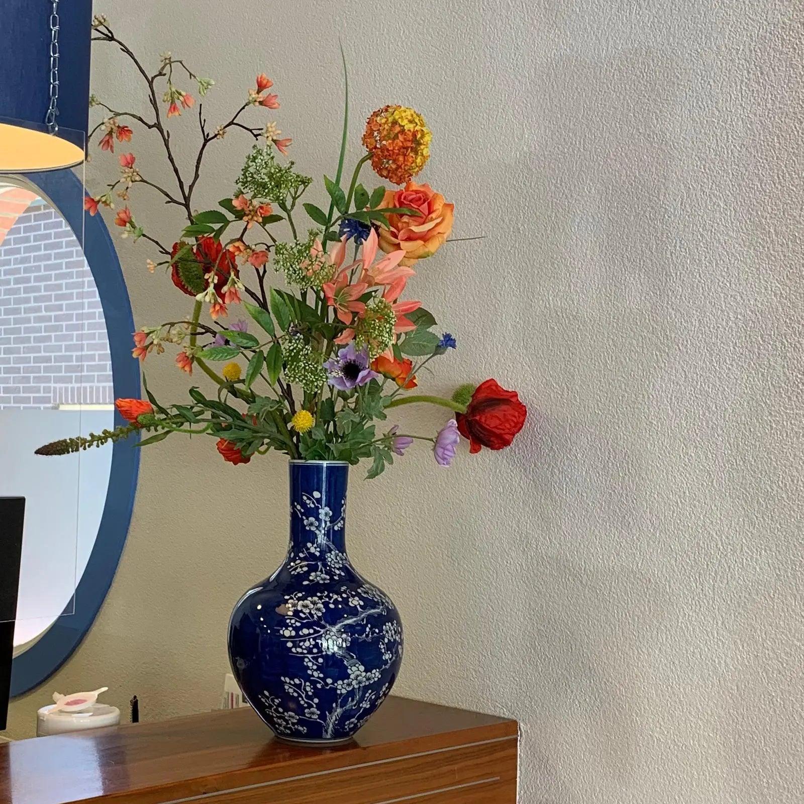 Wazon BLOSSOM niebieski Pols Potten Eye on Design