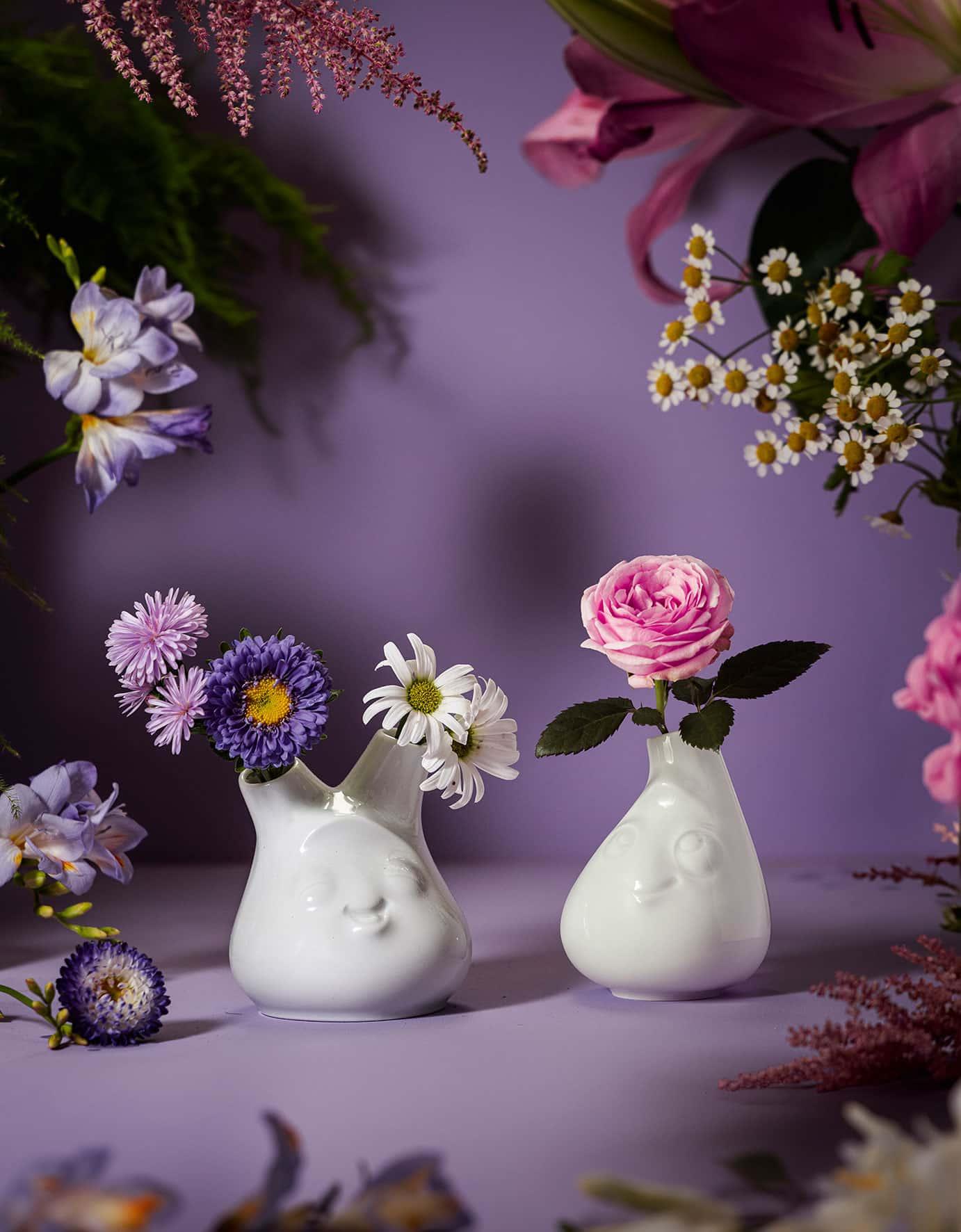 Wazon CHEEKY biały 58products Eye on Design