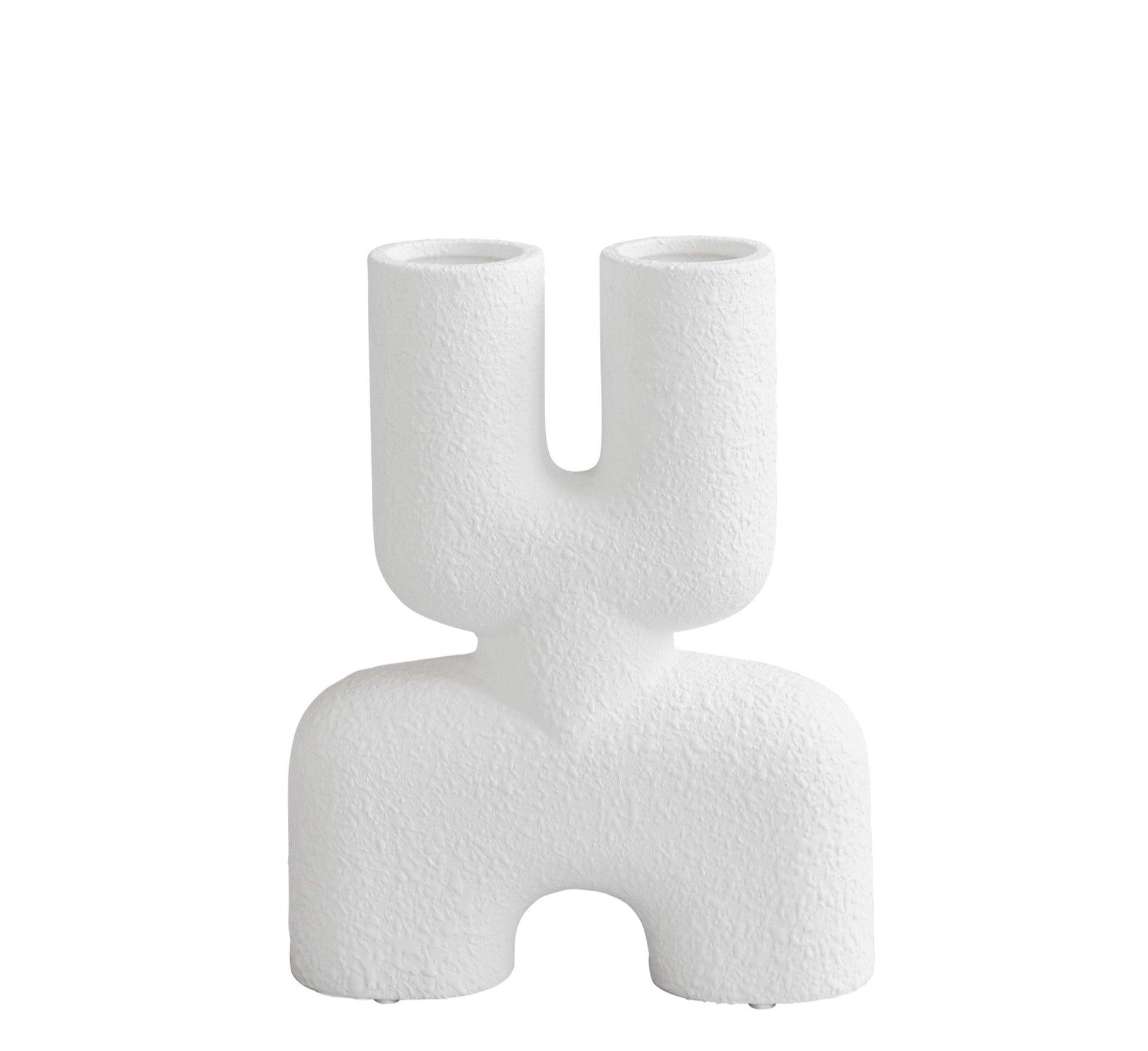 Wazon COBRA DOUBLE BUBBLE biały 101 Copenhagen S Eye on Design