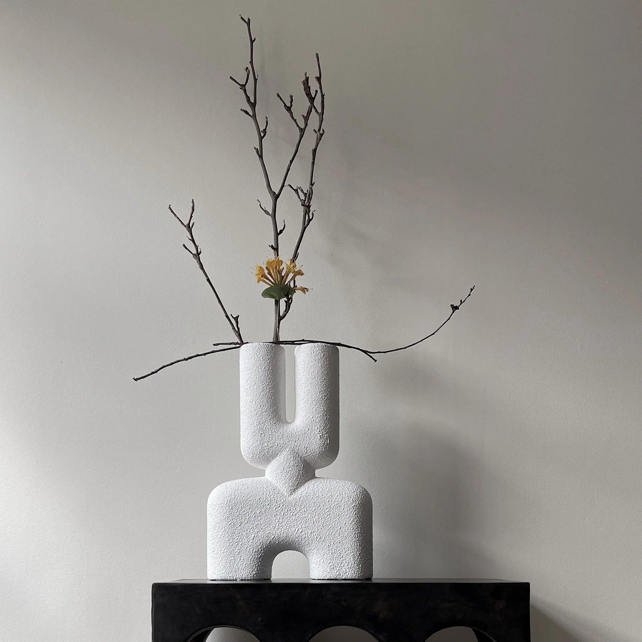 Wazon COBRA DOUBLE BUBBLE biały 101 Copenhagen Eye on Design