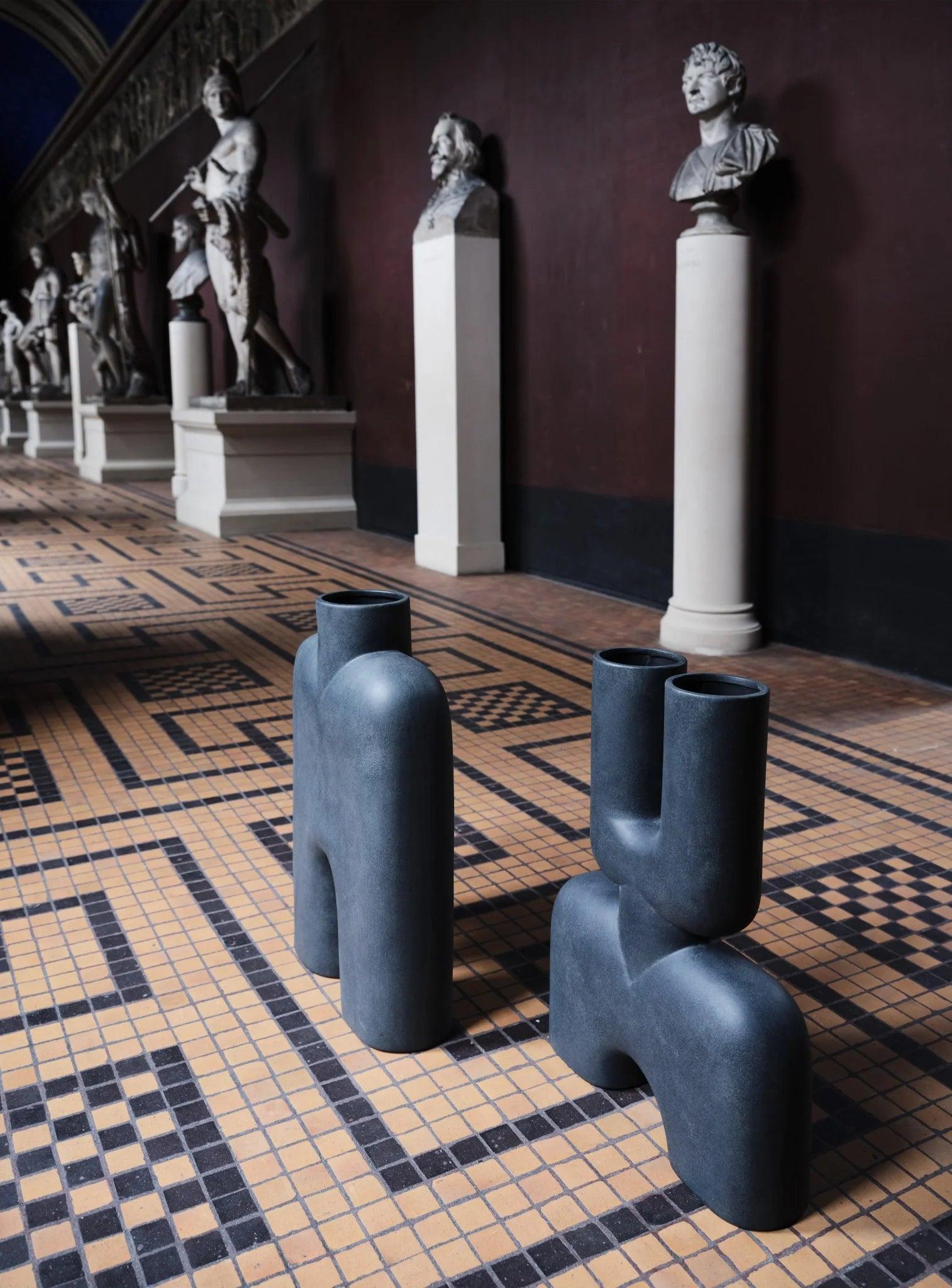 Wazon COBRA DOUBLE czarny 101 Copenhagen Eye on Design