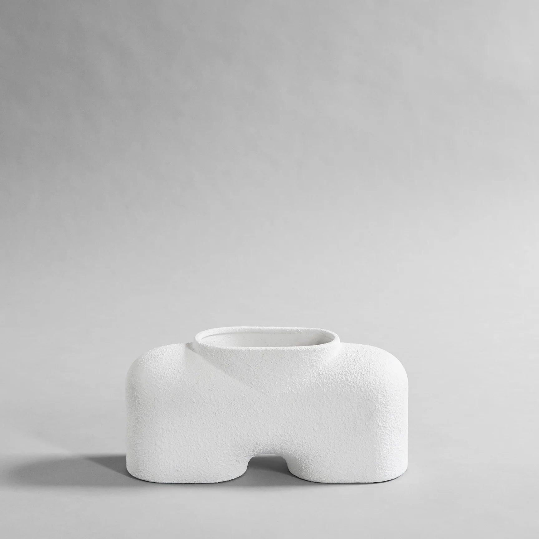 Wazon COBRA FAT BUBBLE biały 101 Copenhagen Eye on Design