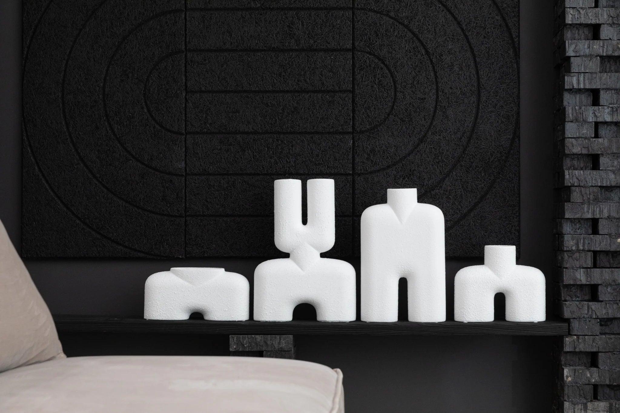 Wazon COBRA FAT BUBBLE biały 101 Copenhagen Eye on Design