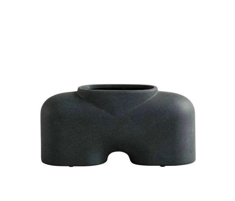 Wazon COBRA FAT czarny 101 Copenhagen Eye on Design