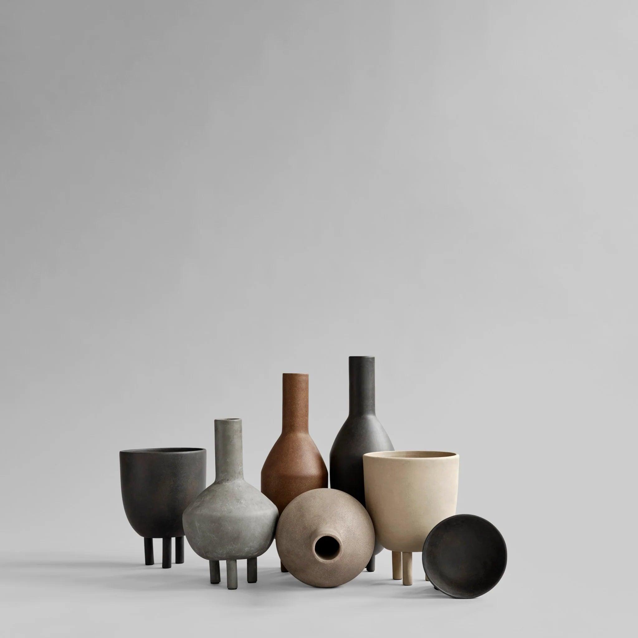 Wazon DUCK FAT ciemnobeżowy 101 Copenhagen Eye on Design