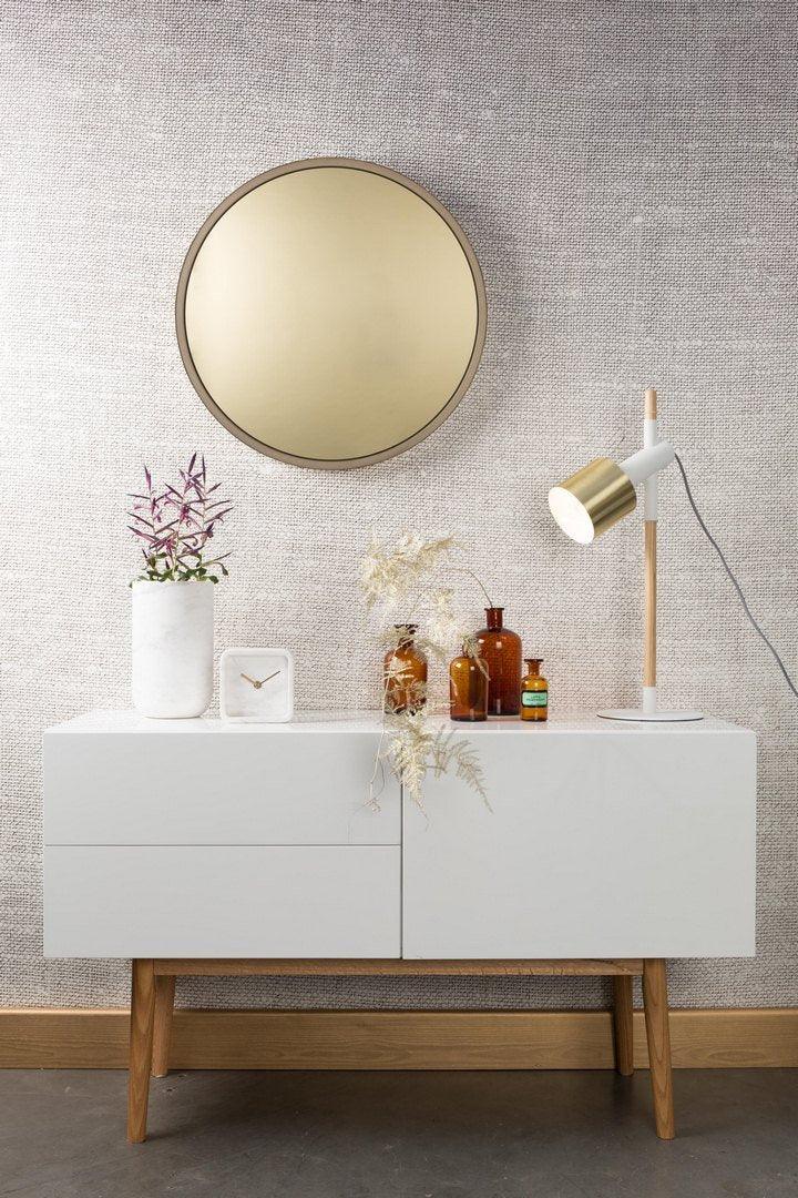 Wazon FAJEN biały marmur Zuiver Eye on Design