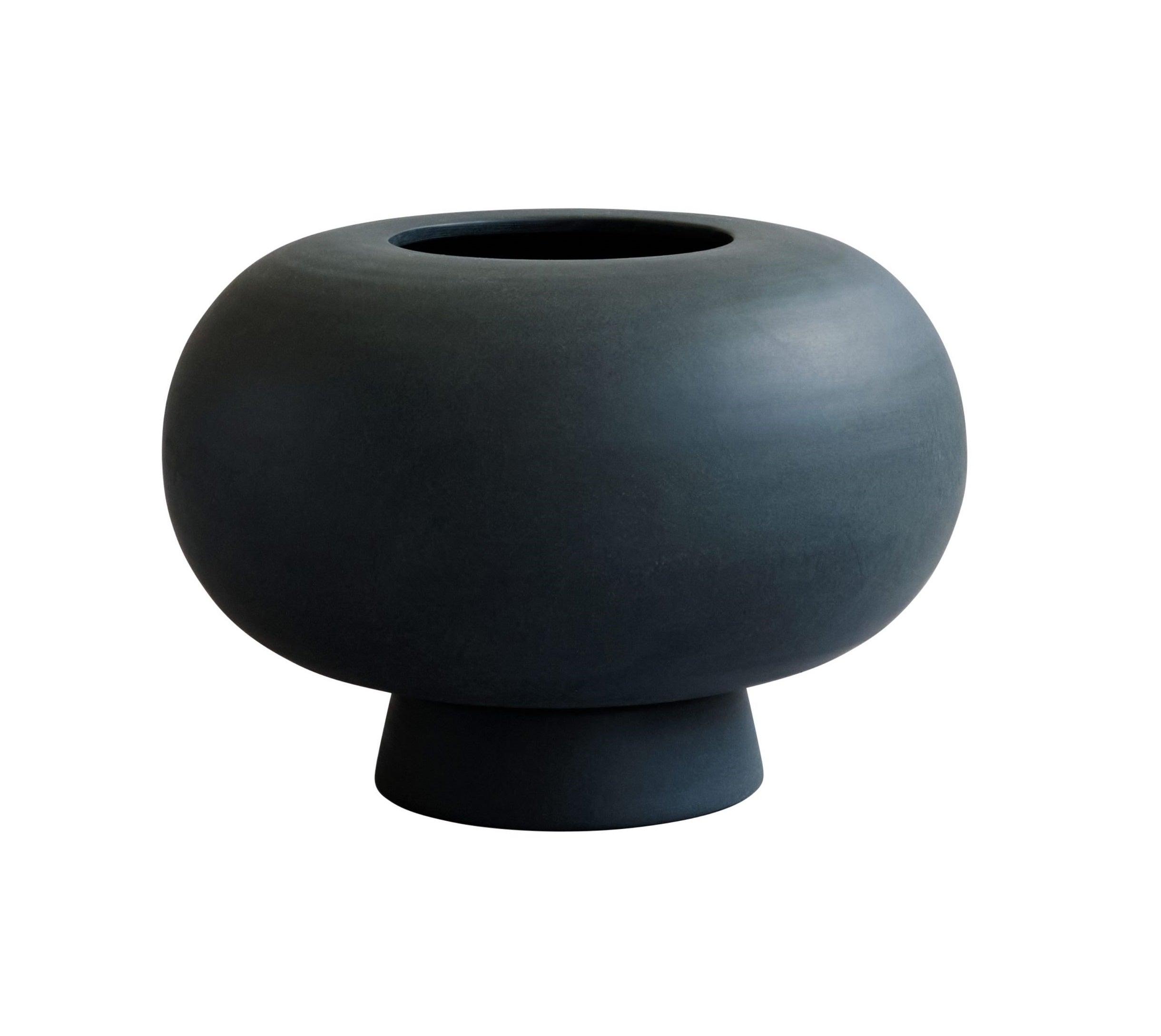 Wazon KABIN FAT czarny 101 Copenhagen Eye on Design