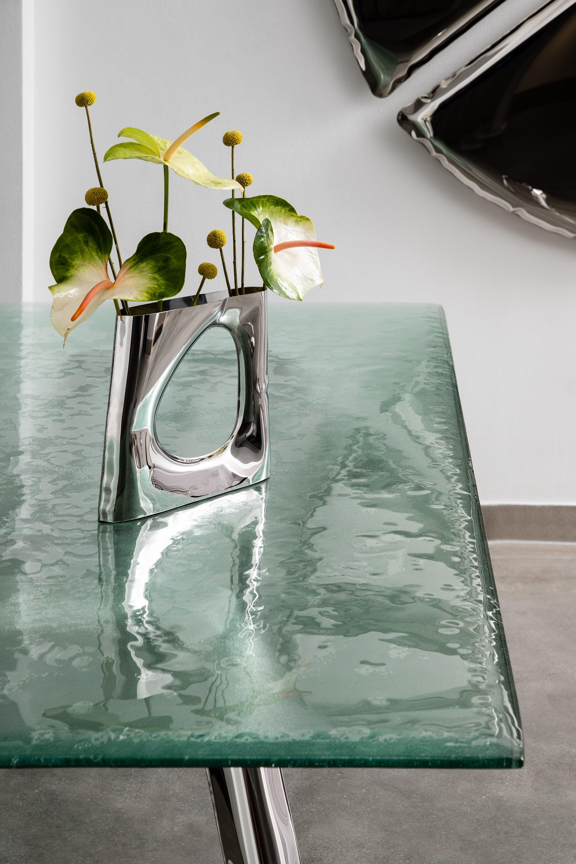 Wazon KARAVA inox Zieta Studio Eye on Design