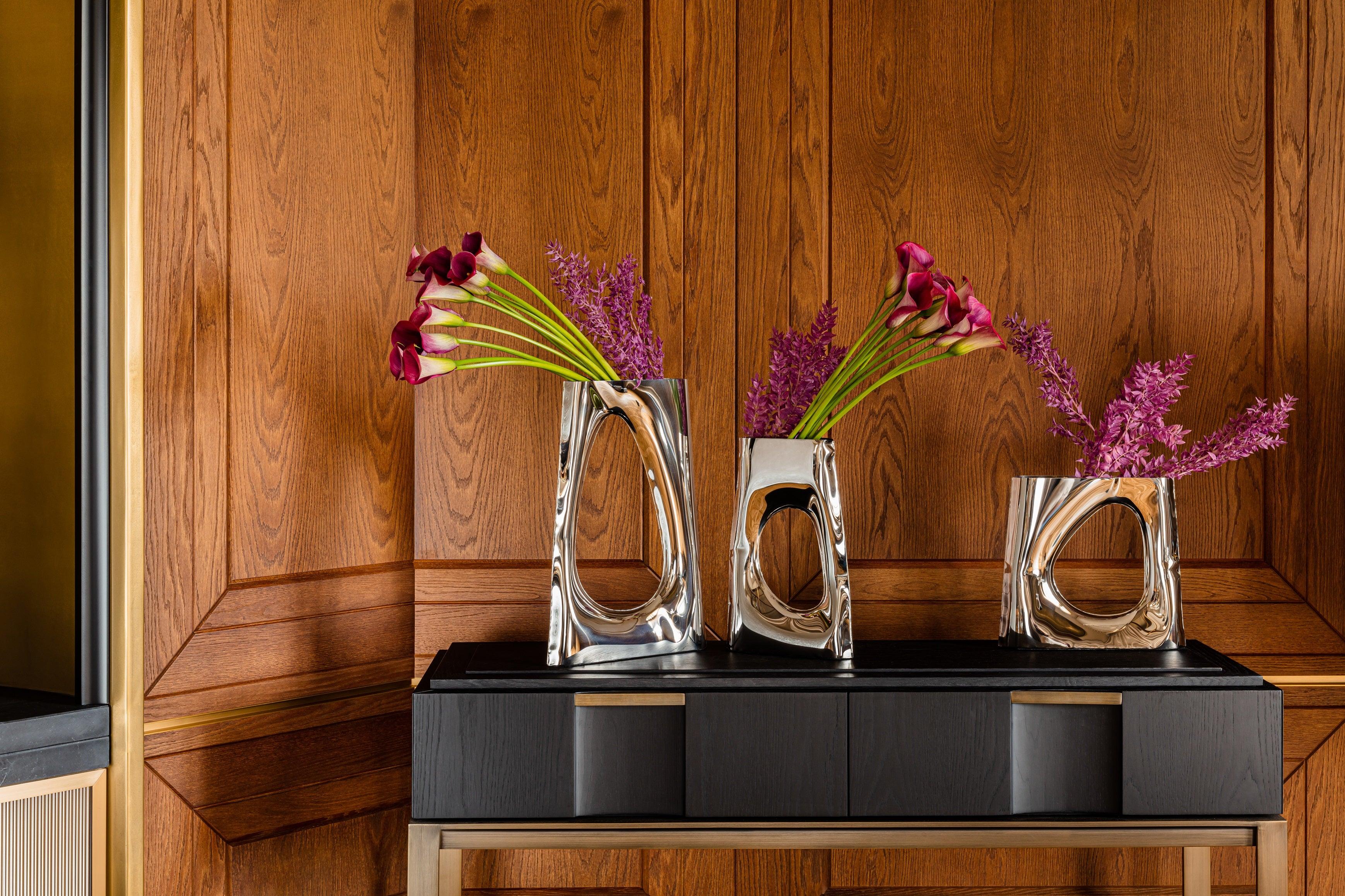 Wazon KARAVA inox Zieta Studio Eye on Design