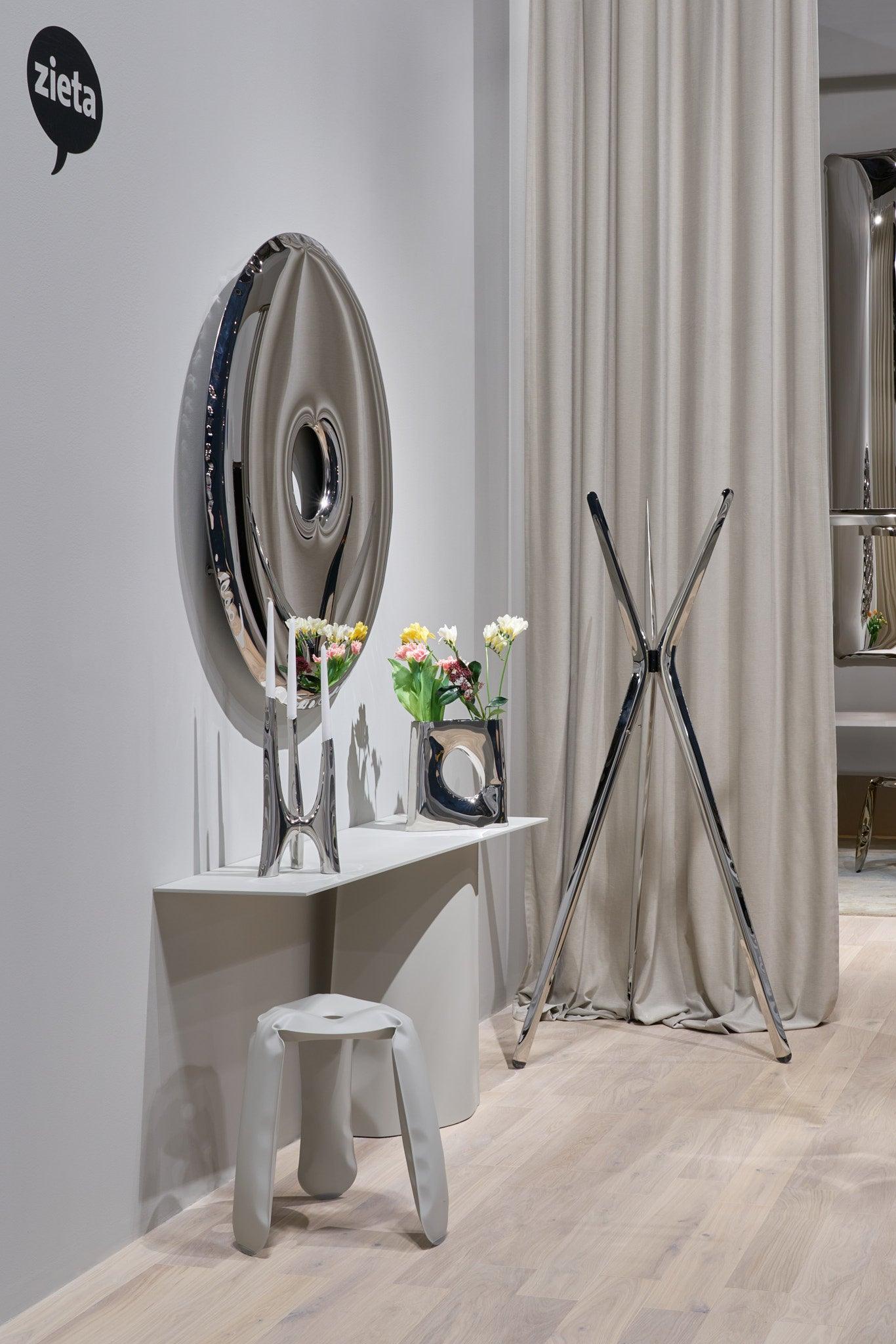 Wazon KARAVA inox Zieta Studio Eye on Design