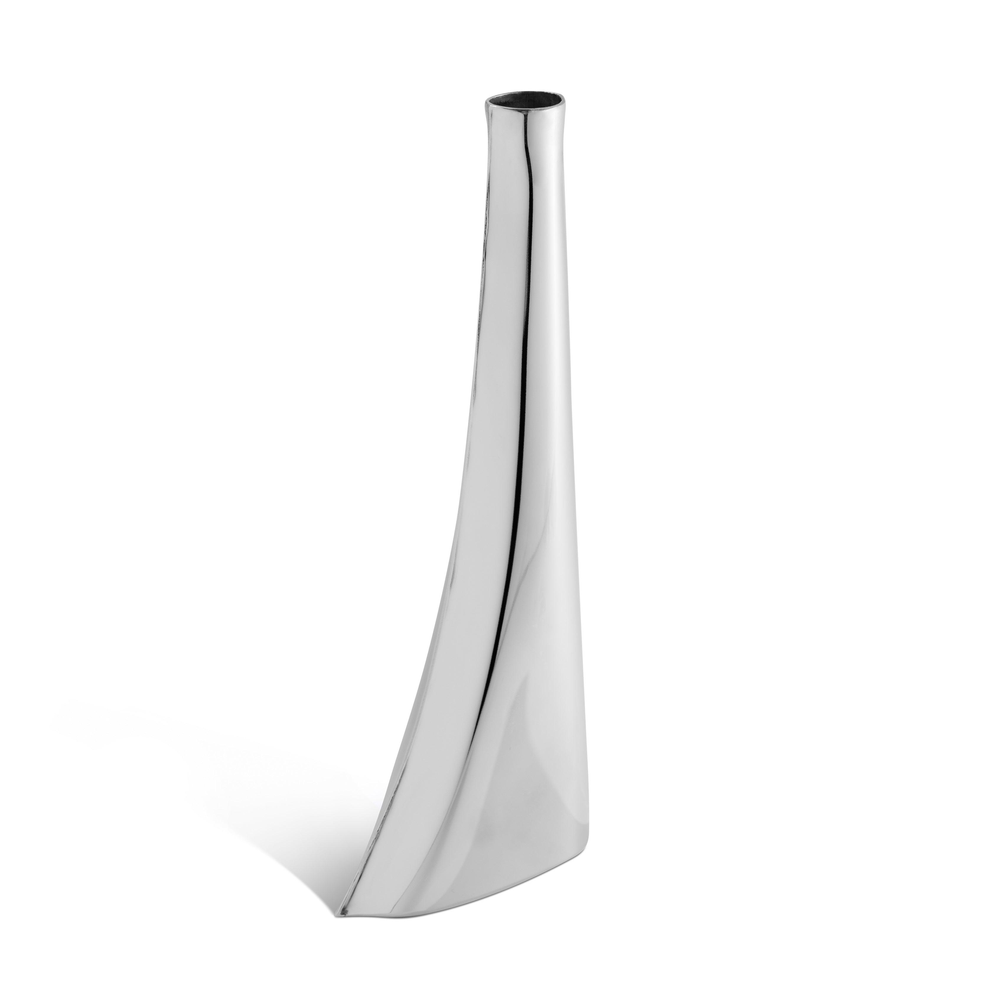 Wazon LEYKI inox Zieta Studio 32 cm Eye on Design