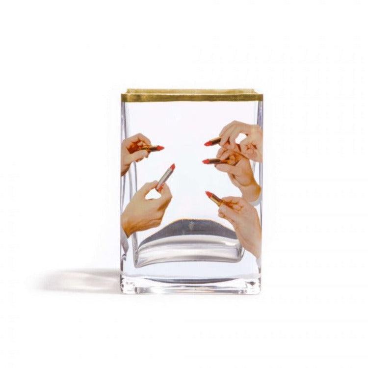 Wazon LIPSTICK szklany Seletti Eye on Design