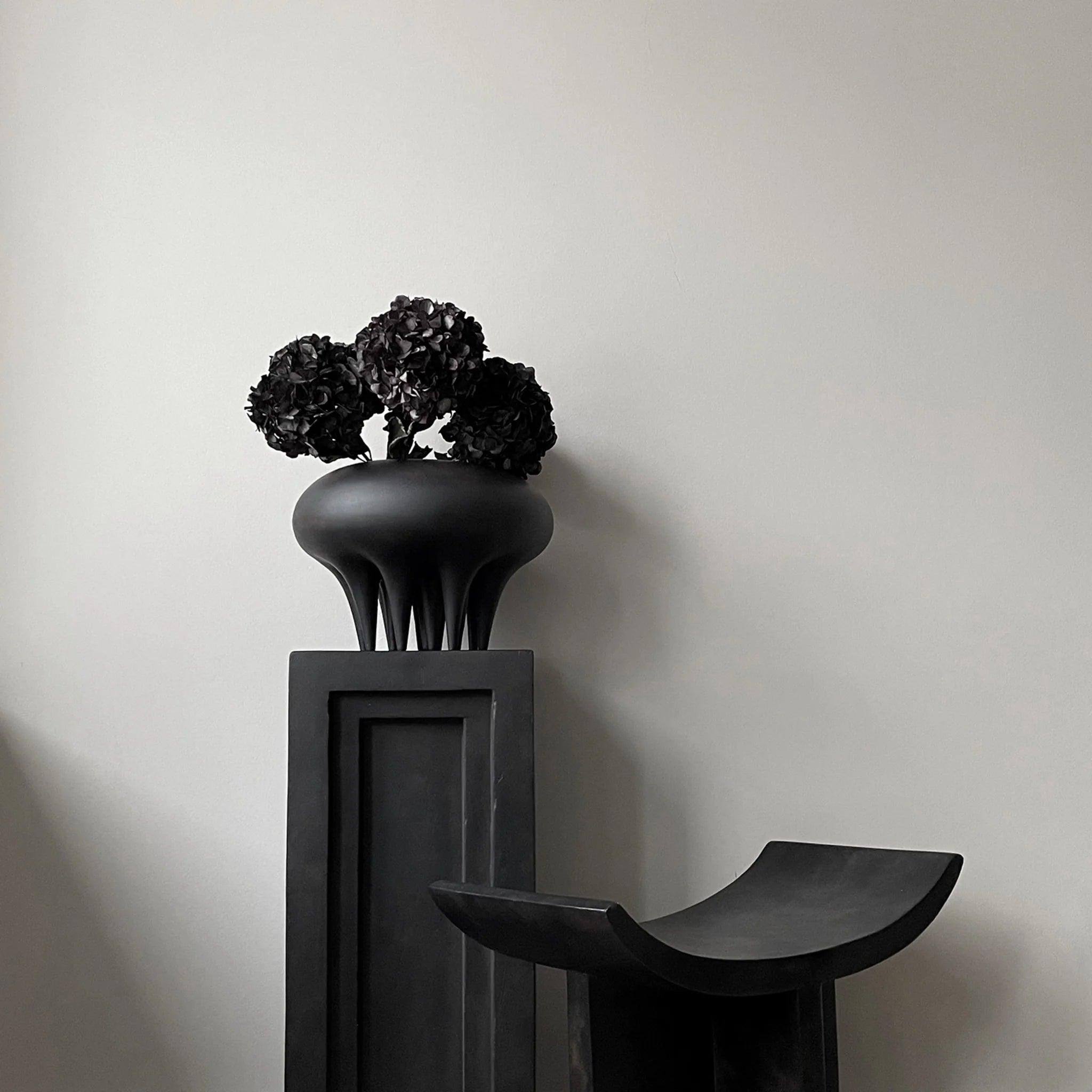 Wazon MEDUSA ciemnobrązowy 101 Copenhagen Eye on Design